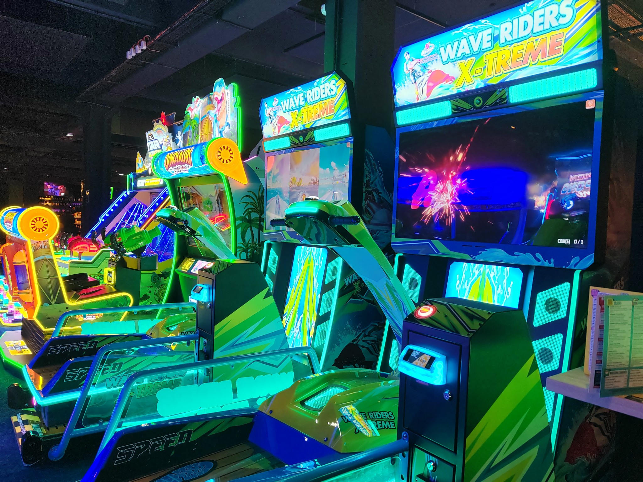 Jeux d'arcade - Hall U Need - Westfield Carré Sénart - Lieusaint, Seine-et-Marne
