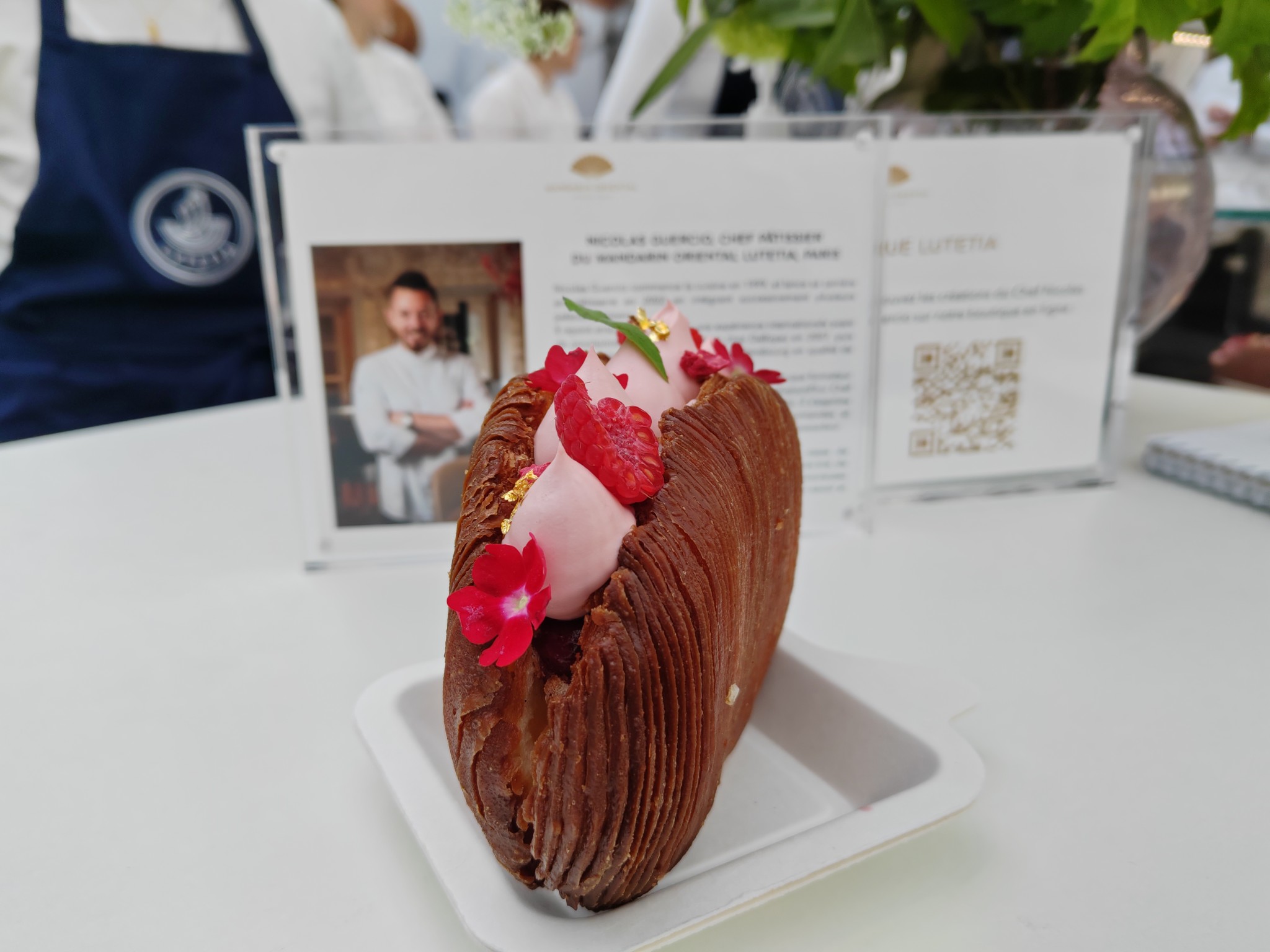 Beignet framboise - Mandarin Oriental Lutetia - Taste of Paris 2025