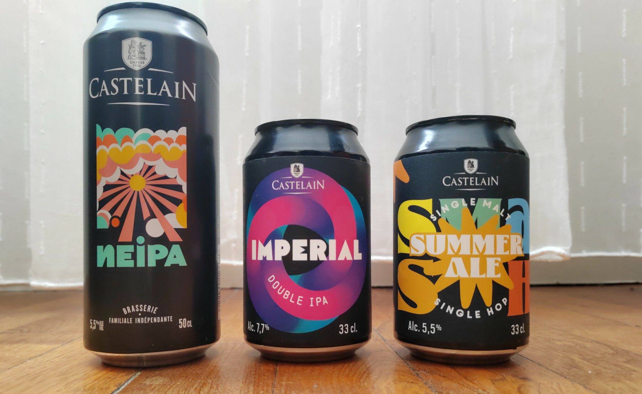 Nouvelle gamme GMS Castelain : Neipa, Imperial, Summer Ale - 2025