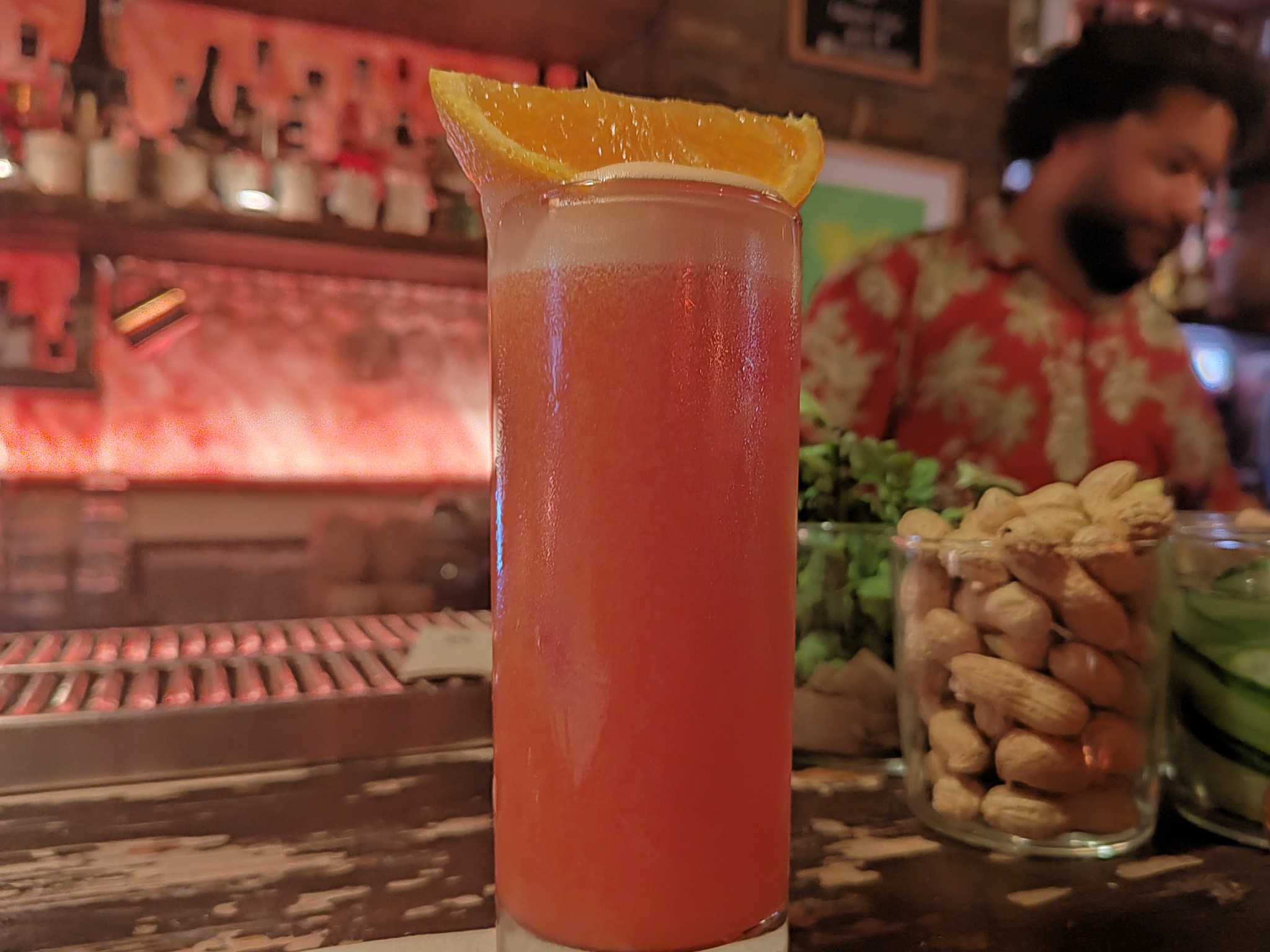 Fresh Nitro Garibaldi - Dirty Dick - Bar à cocktails tiki à Pigalle (Paris 9) - Mai 2025
