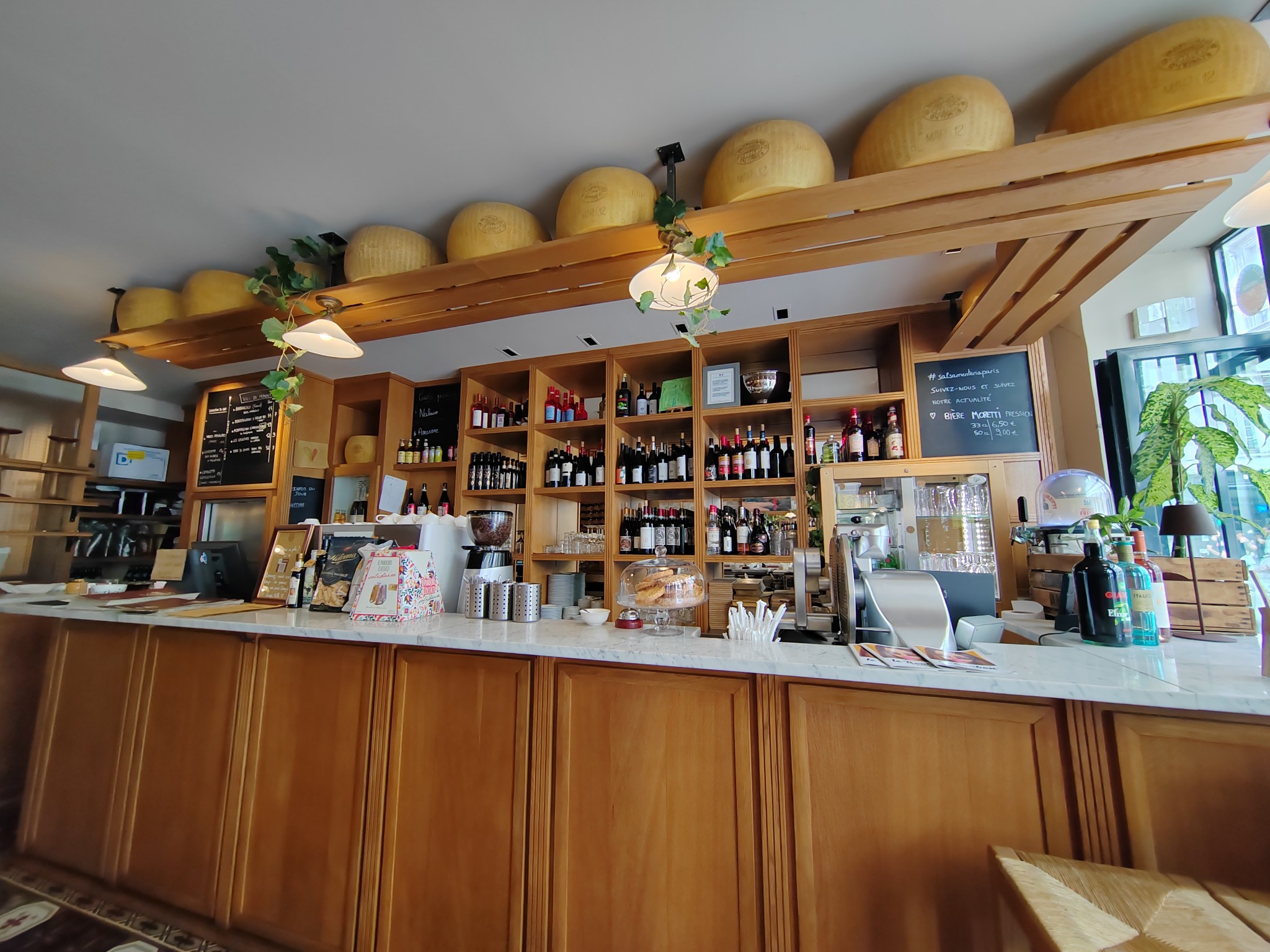 Restaurant Salsamenteria di Parma - Paris - Salle du restaurant
