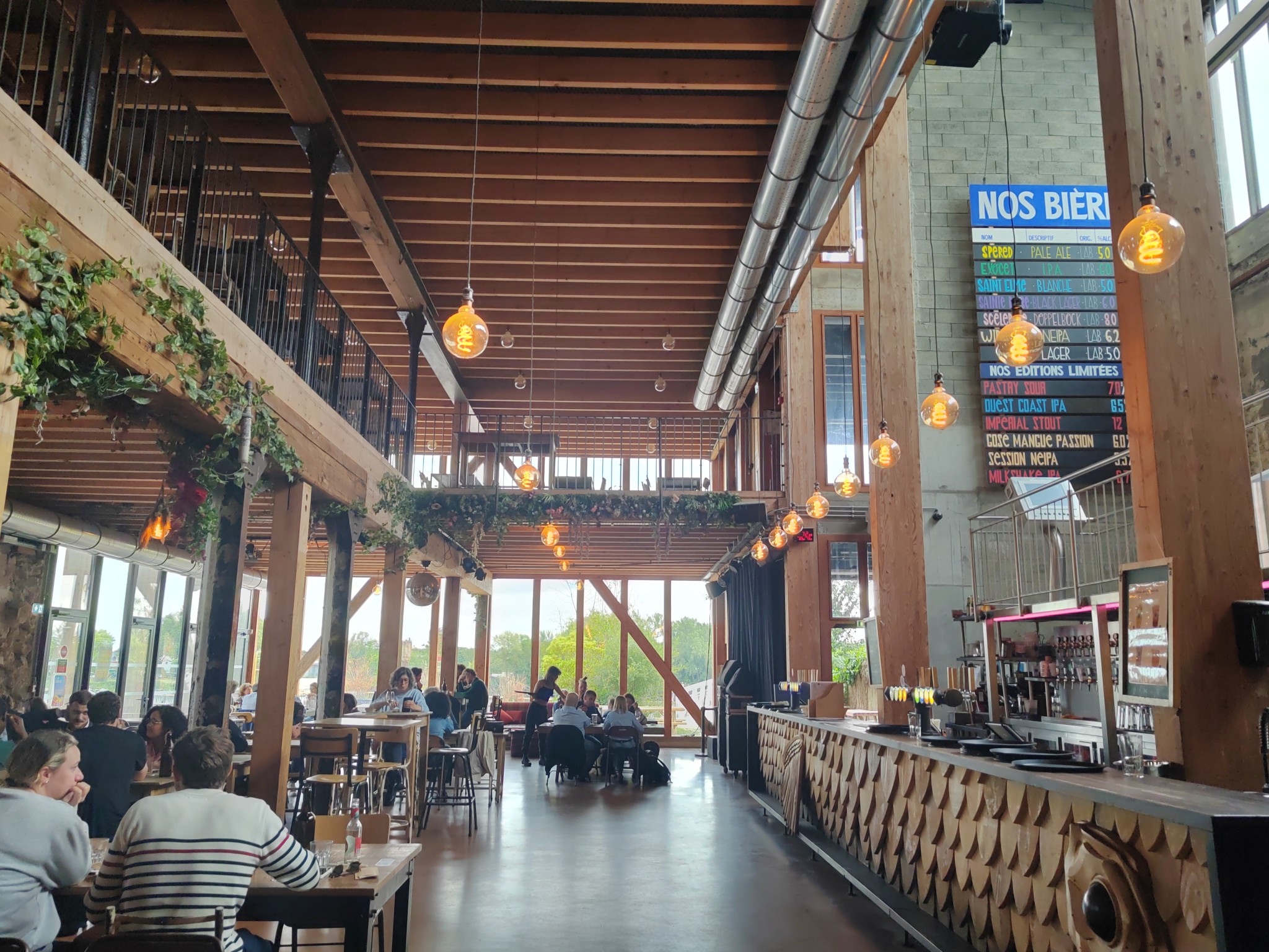 Salle de restaurant - Little Atlantique Brewery - Nantes