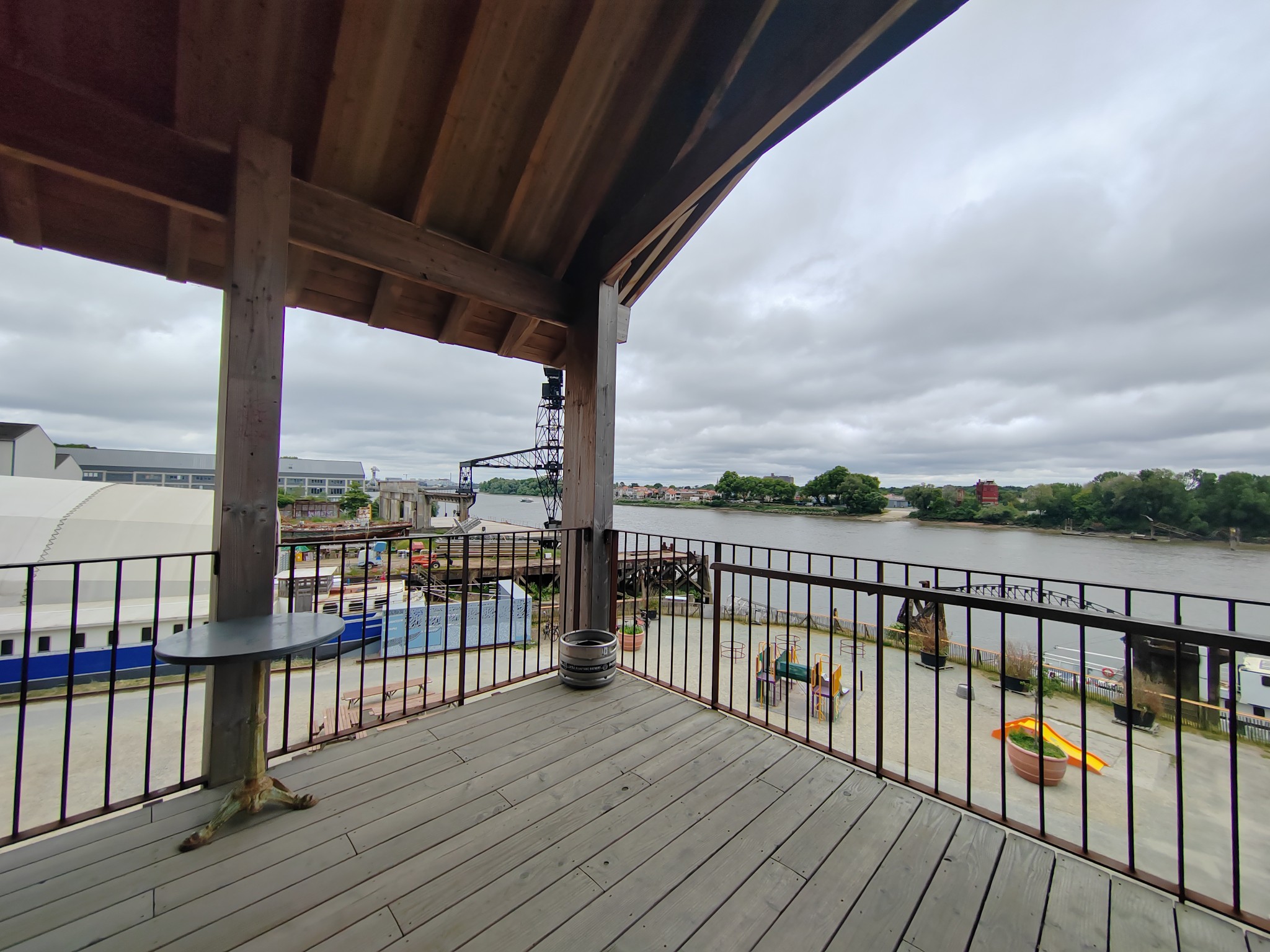 Vue sur la Loire - Little Atlantique Brewery - Nantes