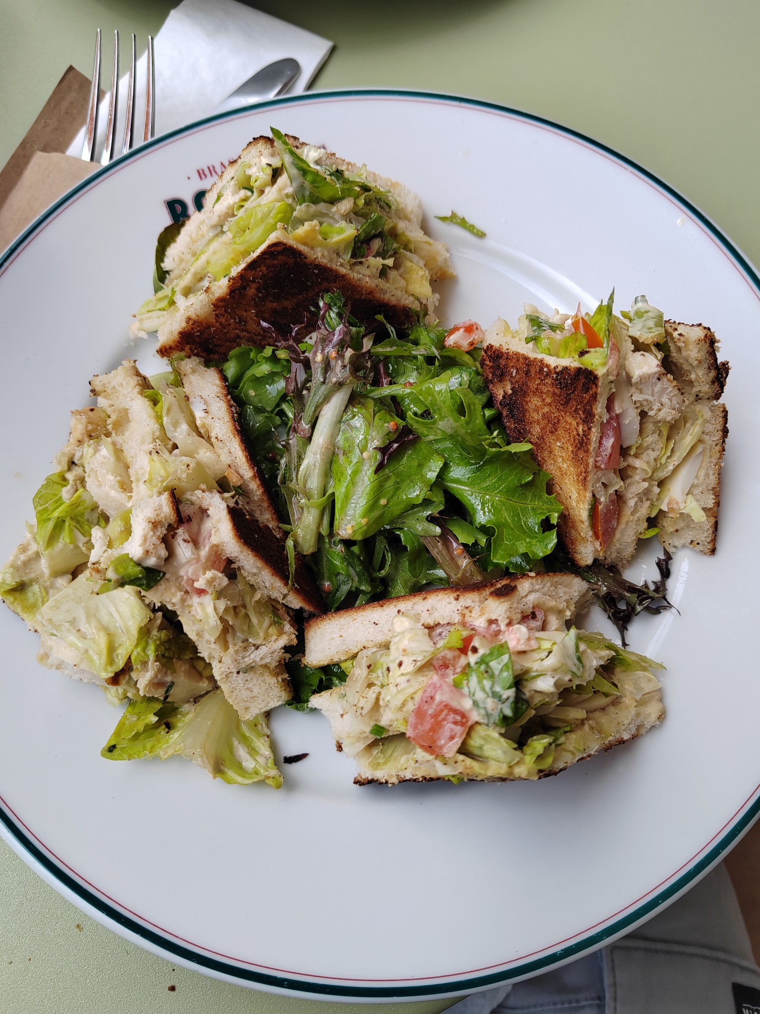 Club-sandwich poulet - Petite Rosalie (Disney Village)