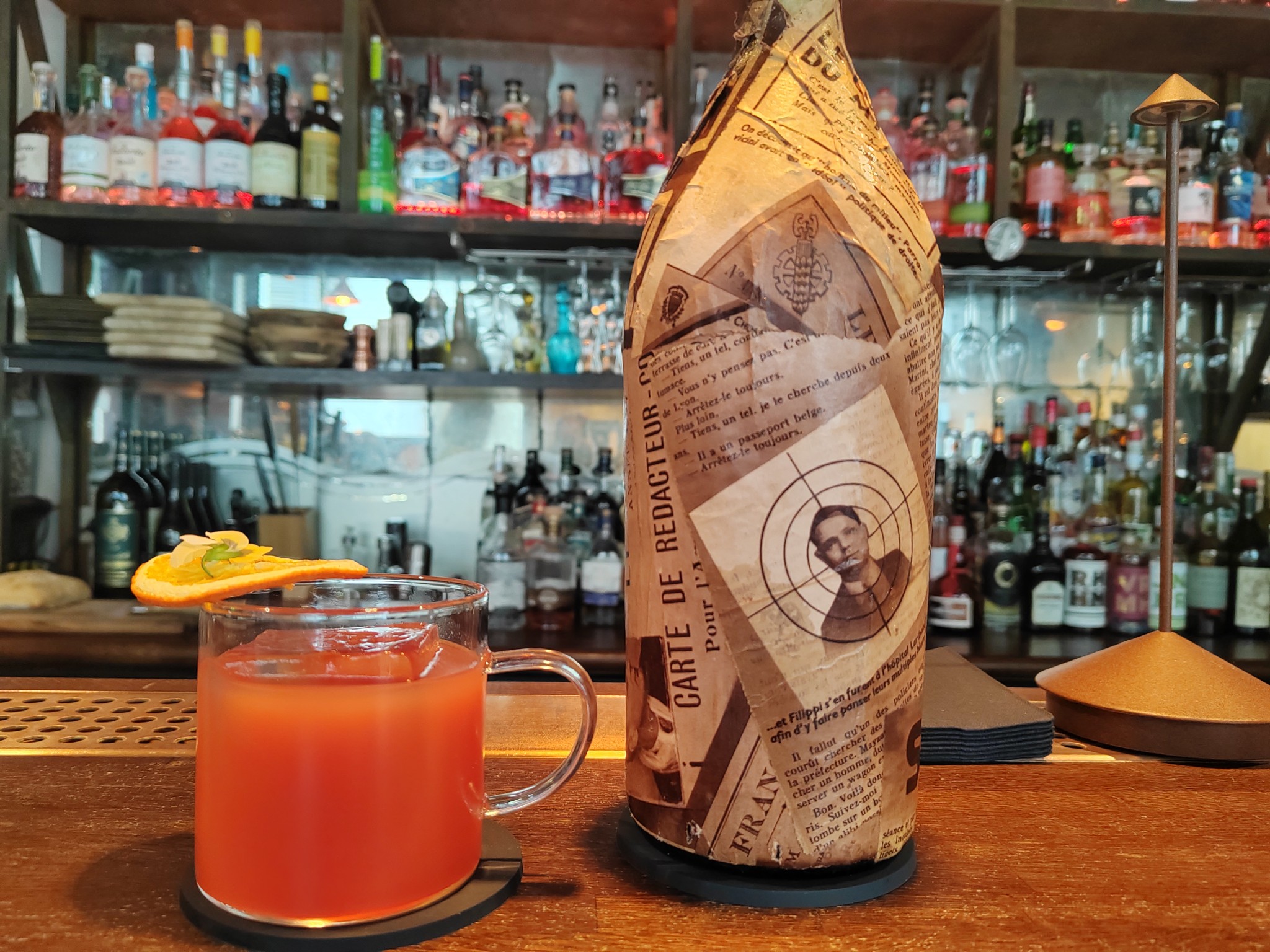 Gentlemen 1919 - Menu Speakyzine (printemps-été 2025) : Prohibition Punch