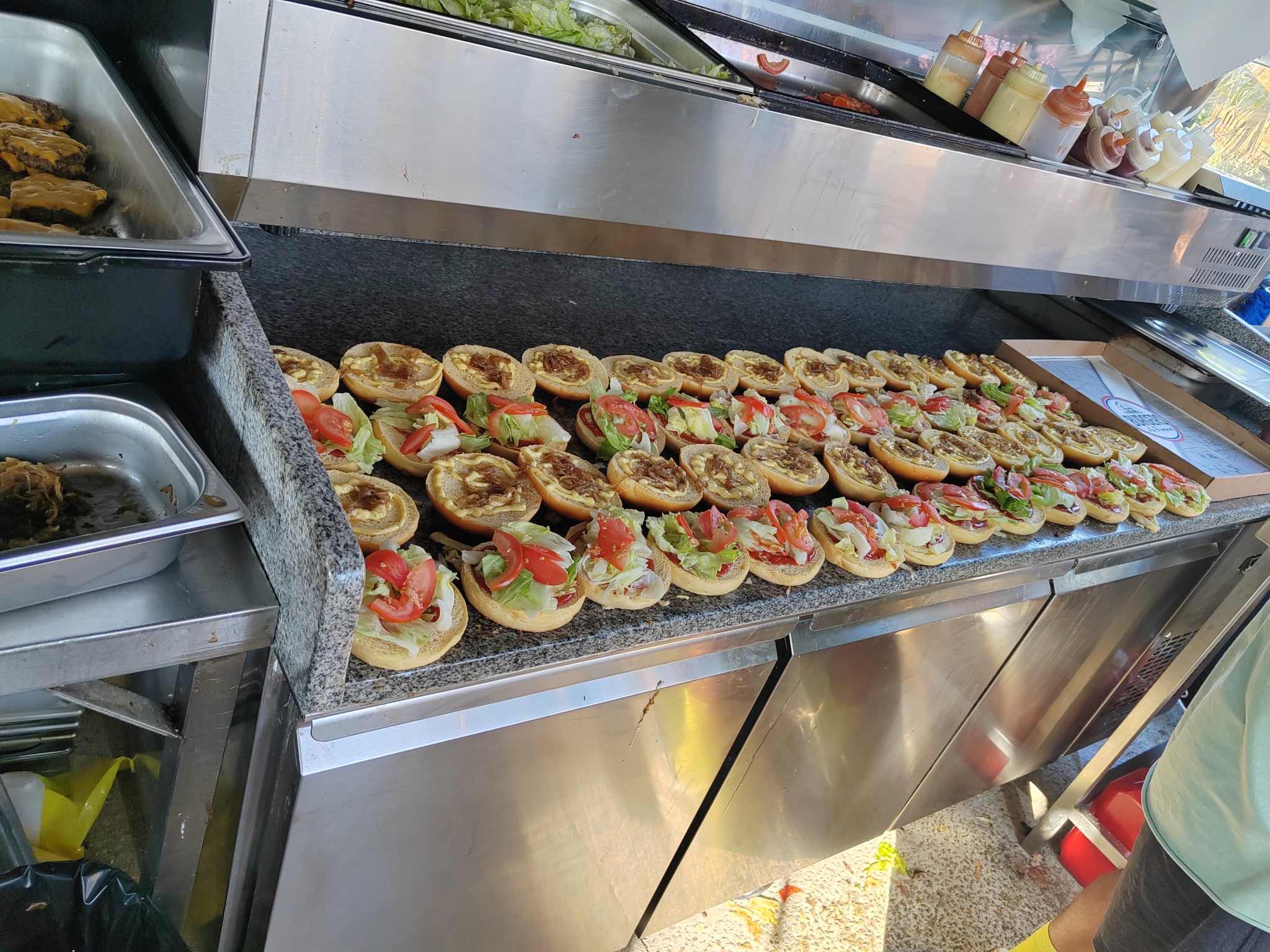 Smash burgers de Pachamama - Les Plages Electroniques