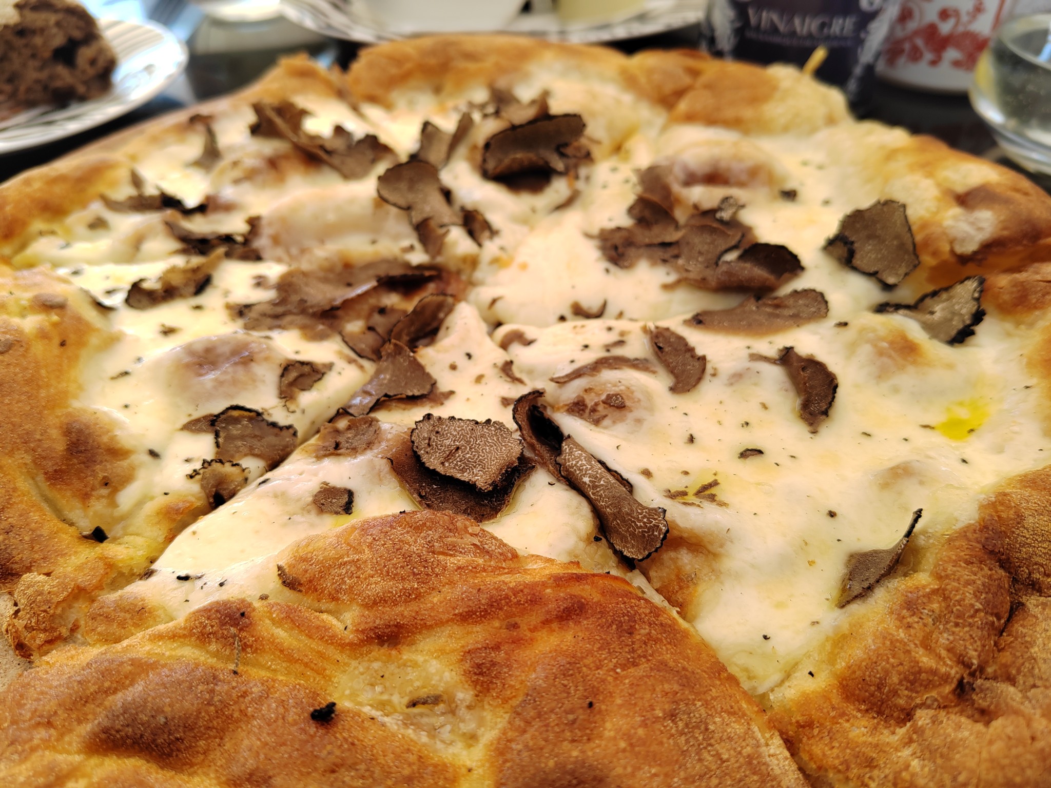 Pizza al tartufo - L'Annex (plage privée à Cannes)
