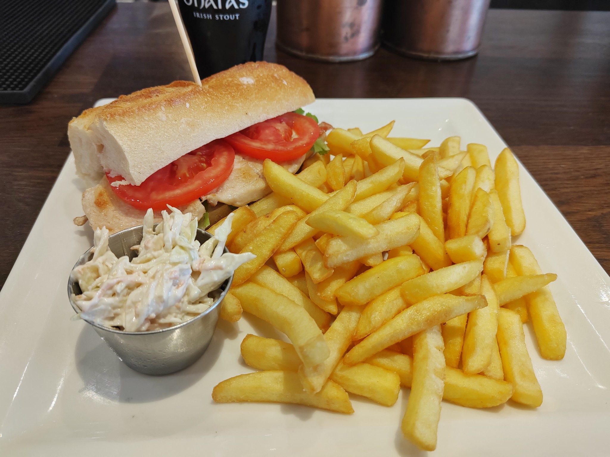 Club sandwich au poulet - Ma Nolan's irish pub - 2025
