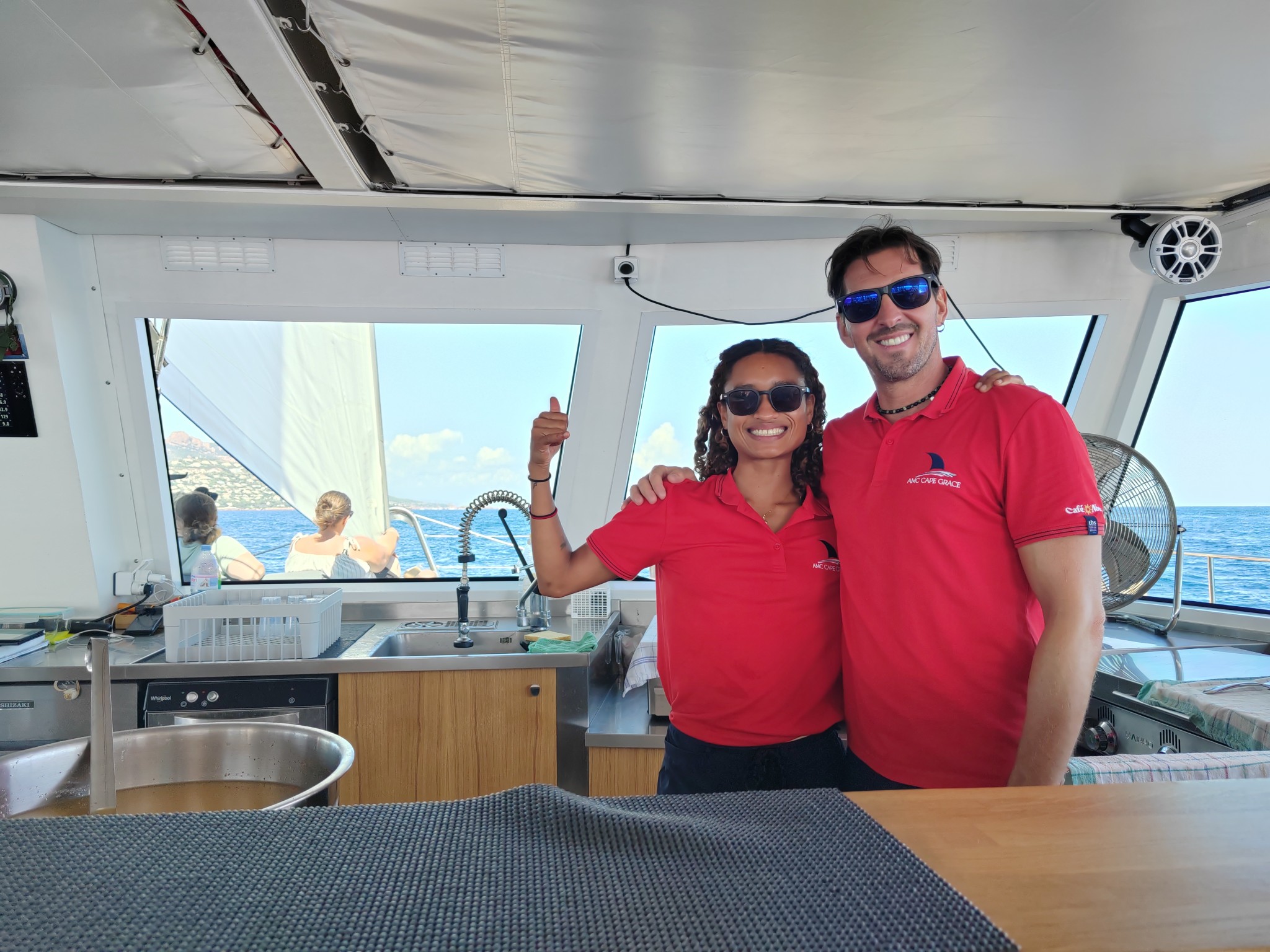 Naïma et Florent, matelots - AMC Cape Grace - Saison 2025
