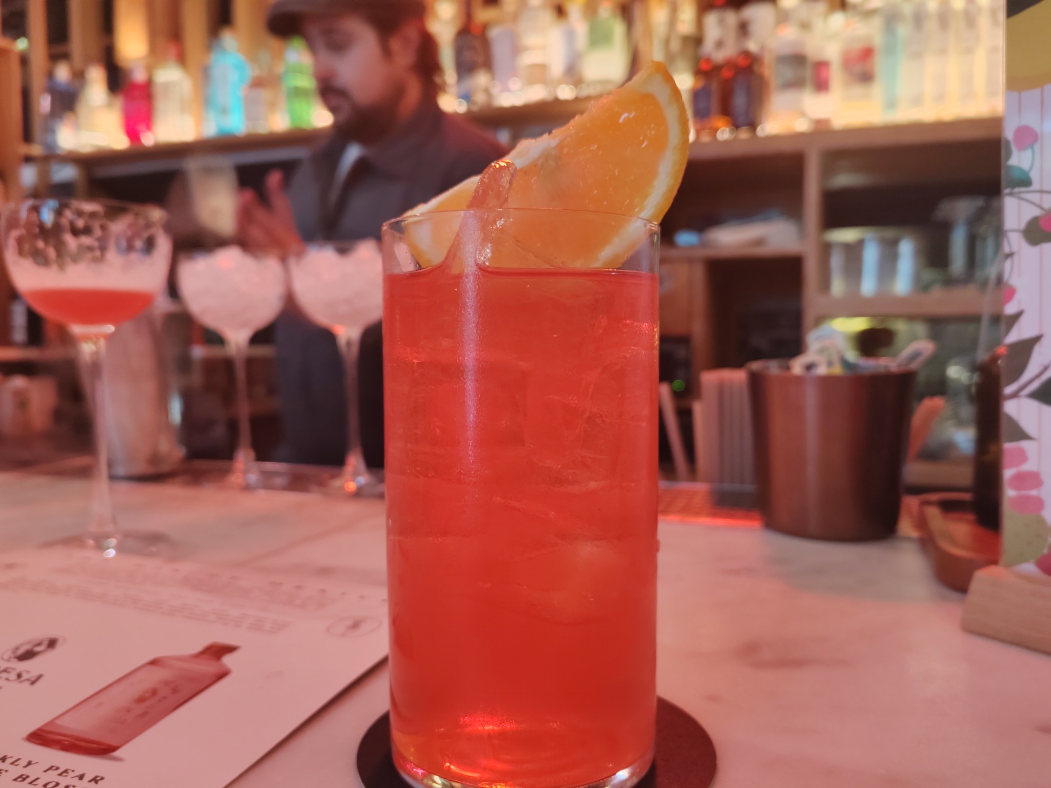 Cocktail Enfant rouge au Tiger - Condesa Gin