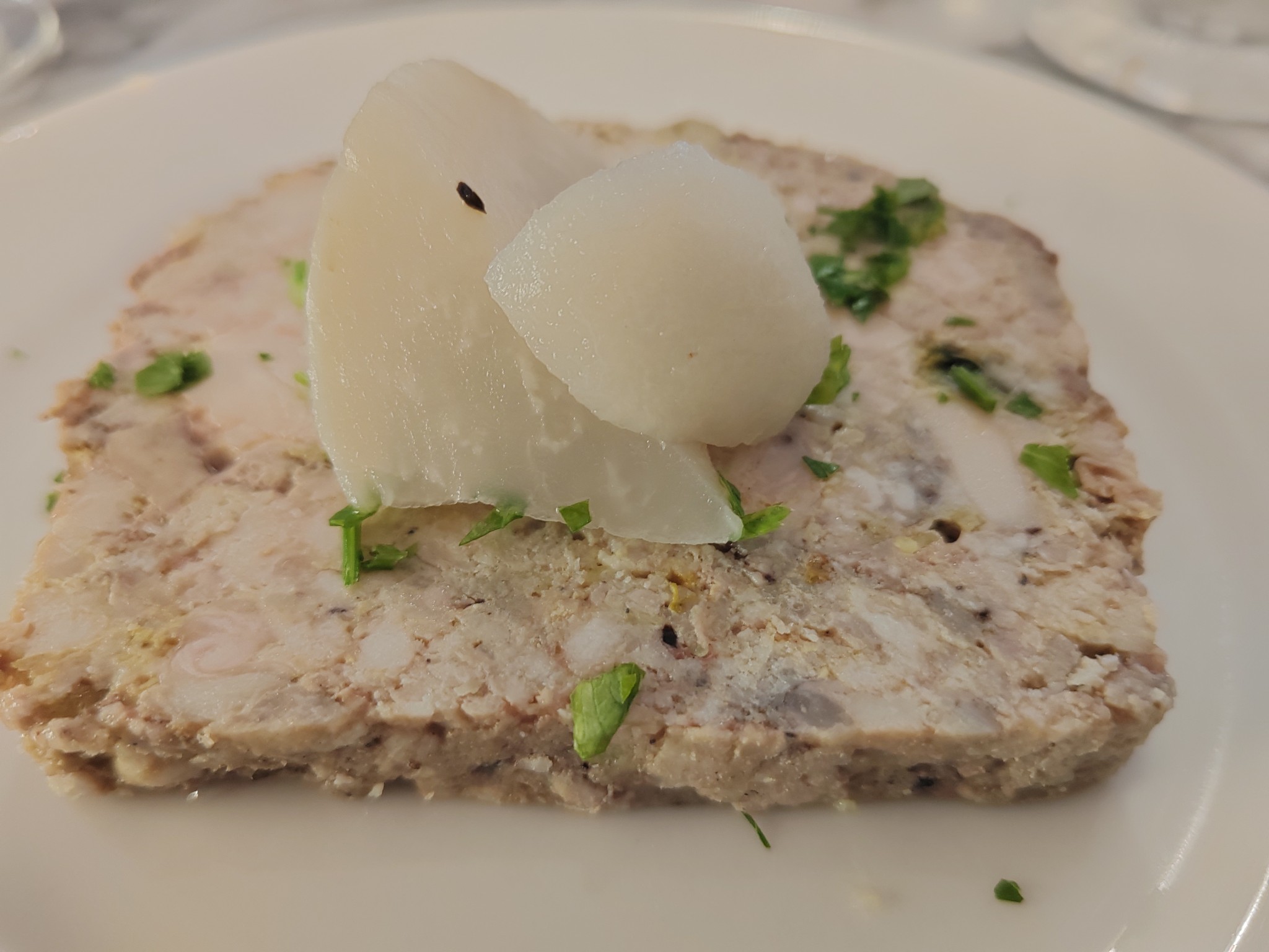 Terrine de lapin - Bistrot des Serruriers - Hôtel du Couvent - Nice (été 2025)