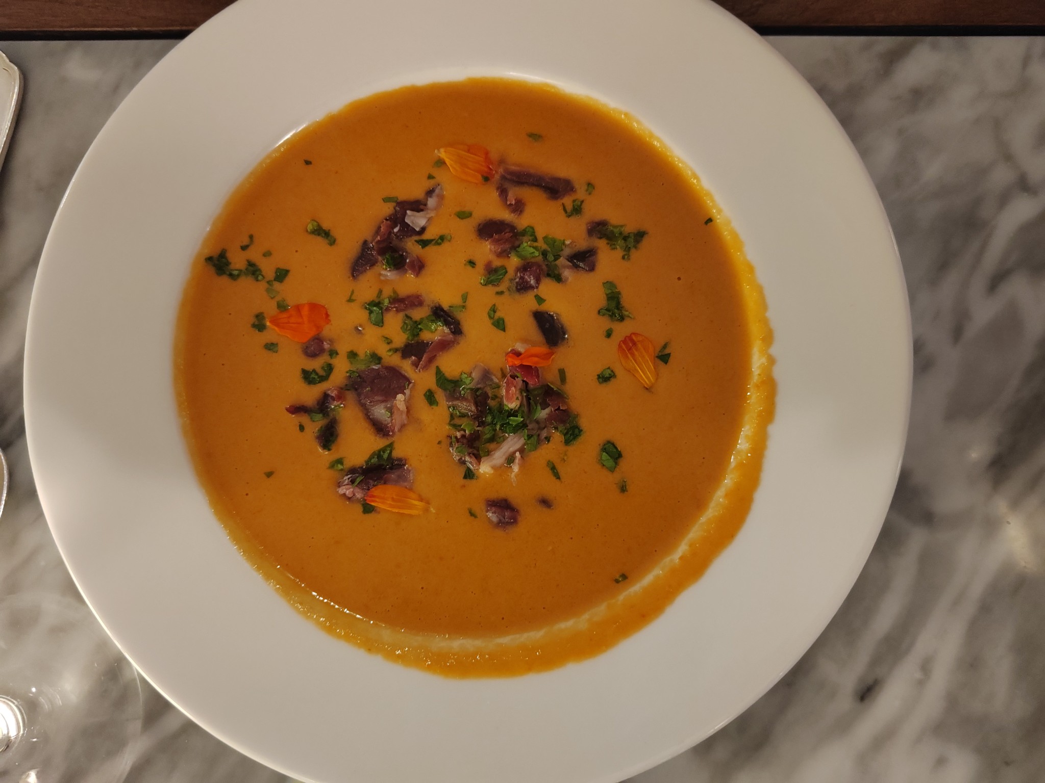 Salmorejo - Bistrot des Serruriers - Hôtel du Couvent - Nice (été 2025)