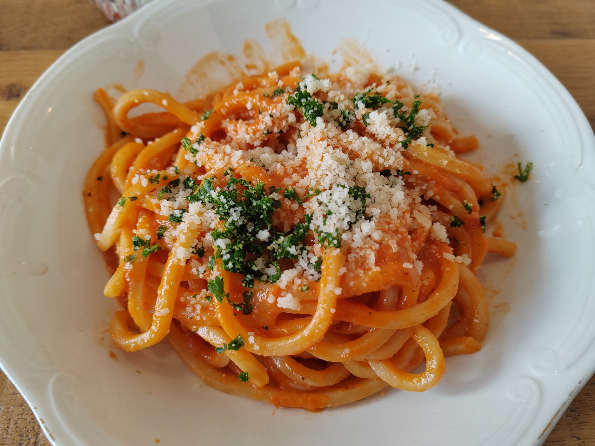Pesto rosso - Bistrotto - Restaurant de pâtes à Paris - Lamarck-Caulaincourt - Montmartre - Plats type Sugo