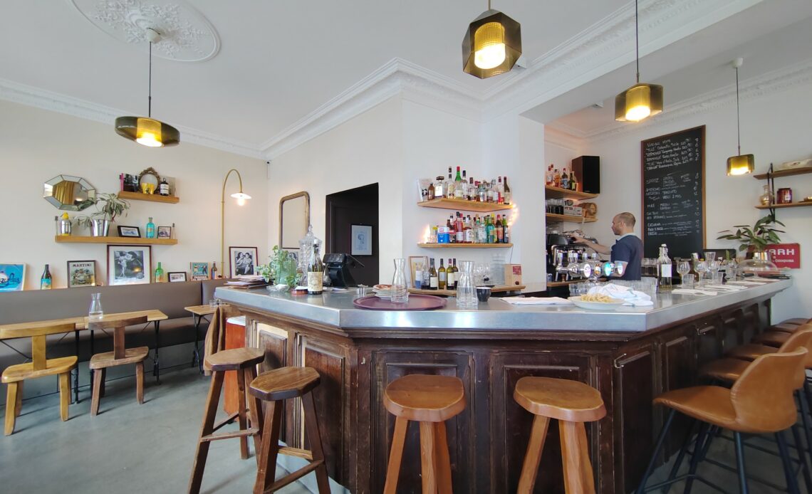 Salle du restaurant - Bistrotto - Restaurant de pâtes à Paris - Lamarck-Caulaincourt - Montmartre - Plats type Sugo