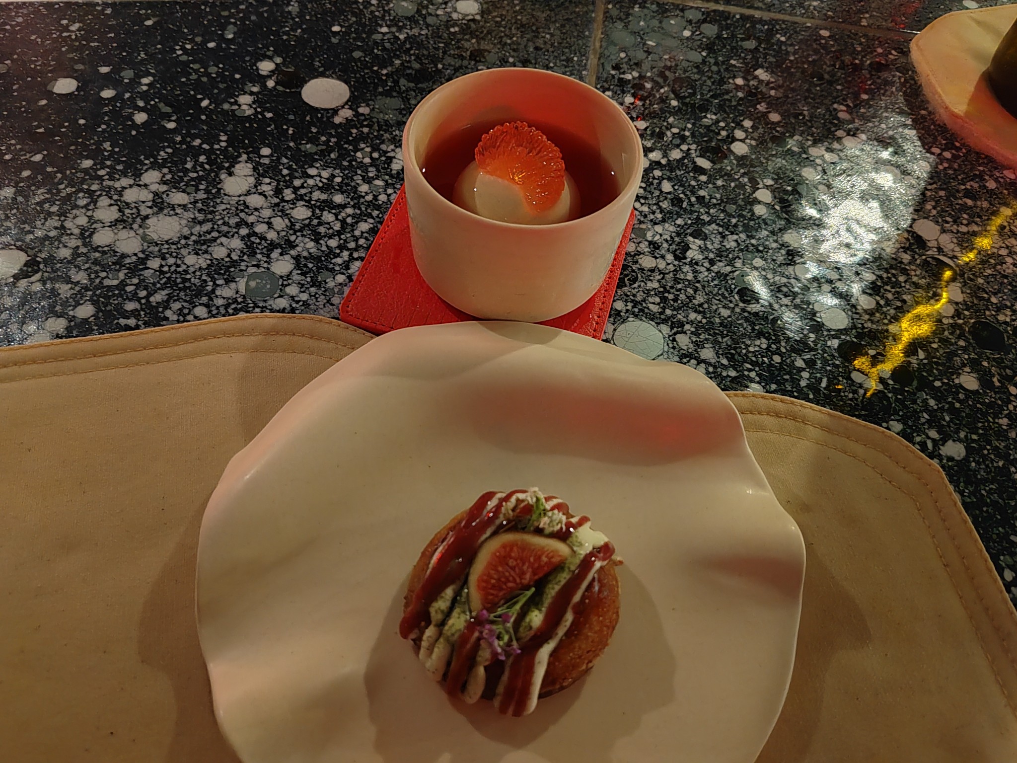 De Vie (Paris) - Accord food pairing Feuille de figuier