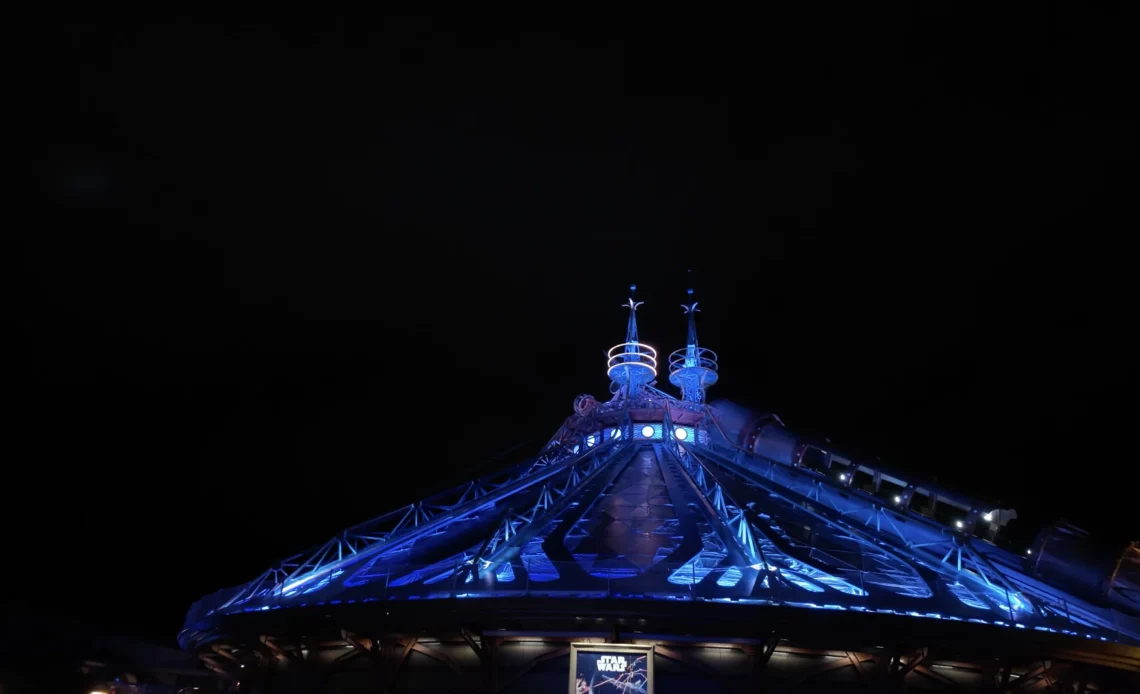Star Wars Hyperspace Mountain - Nouveaux éclairages septembre 2025 - Disneyland Paris