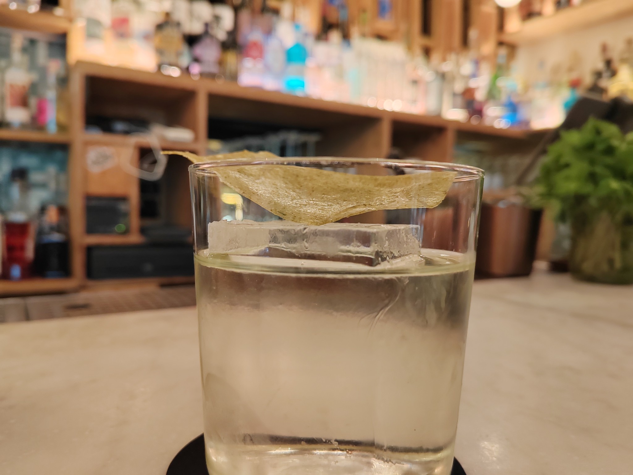 Rice Krispies (milk punch) - Cocktail au bar Tiger, rue Princesse à Paris