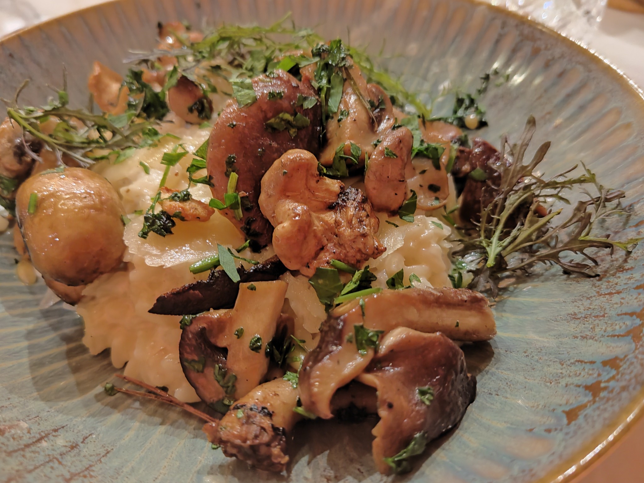 Risotto d'automne - Bédame (Les Sables d'Olonne) - Restaurant à la Chaume