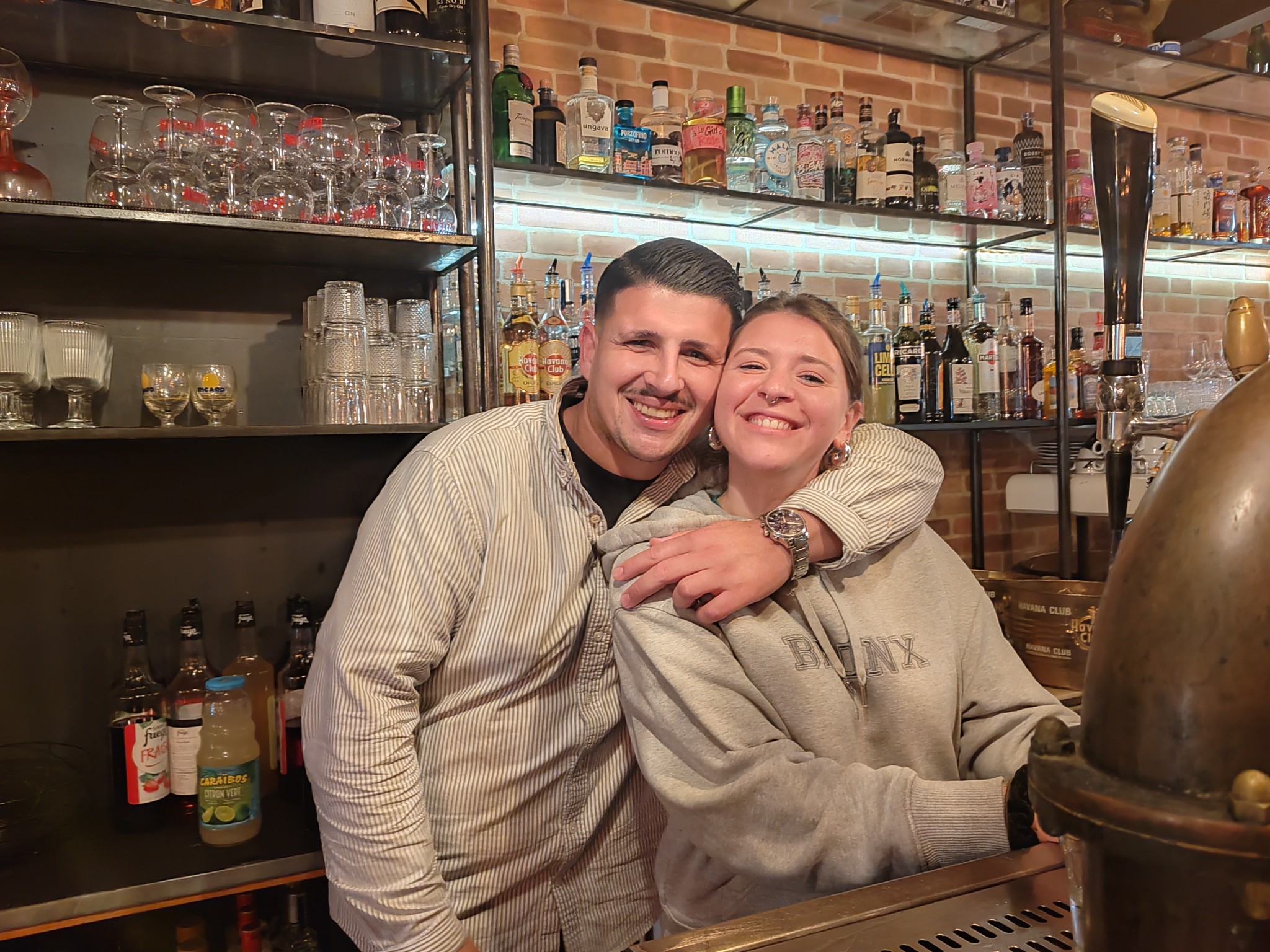 Fabio et Calypso - Bar Le Bronx (Les Sables d'Olonne)