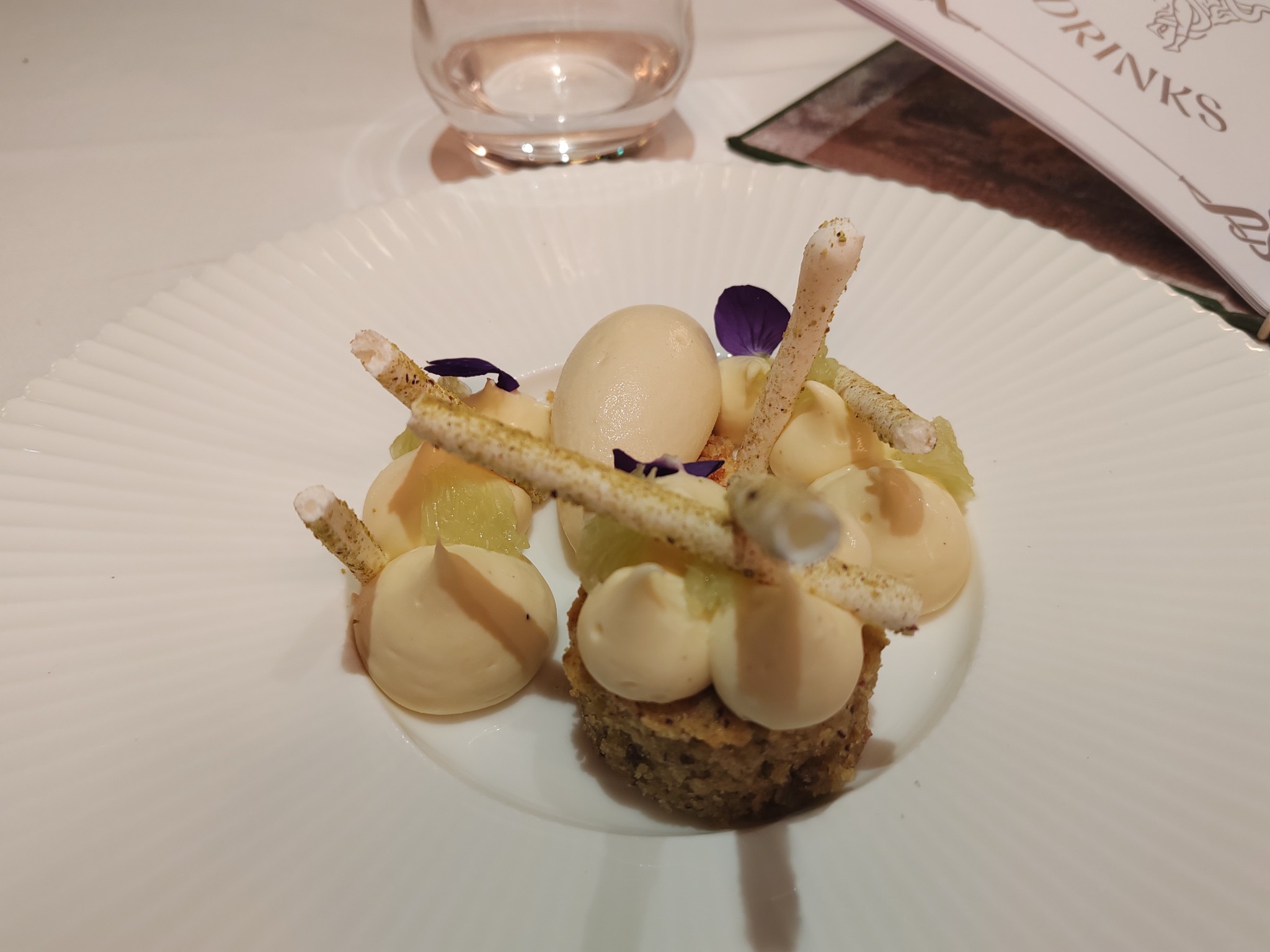 Le citron - Restaurant Le Serpentine - Dîner gastronomique - Hôtel Miss Fuller - Paris 17ème