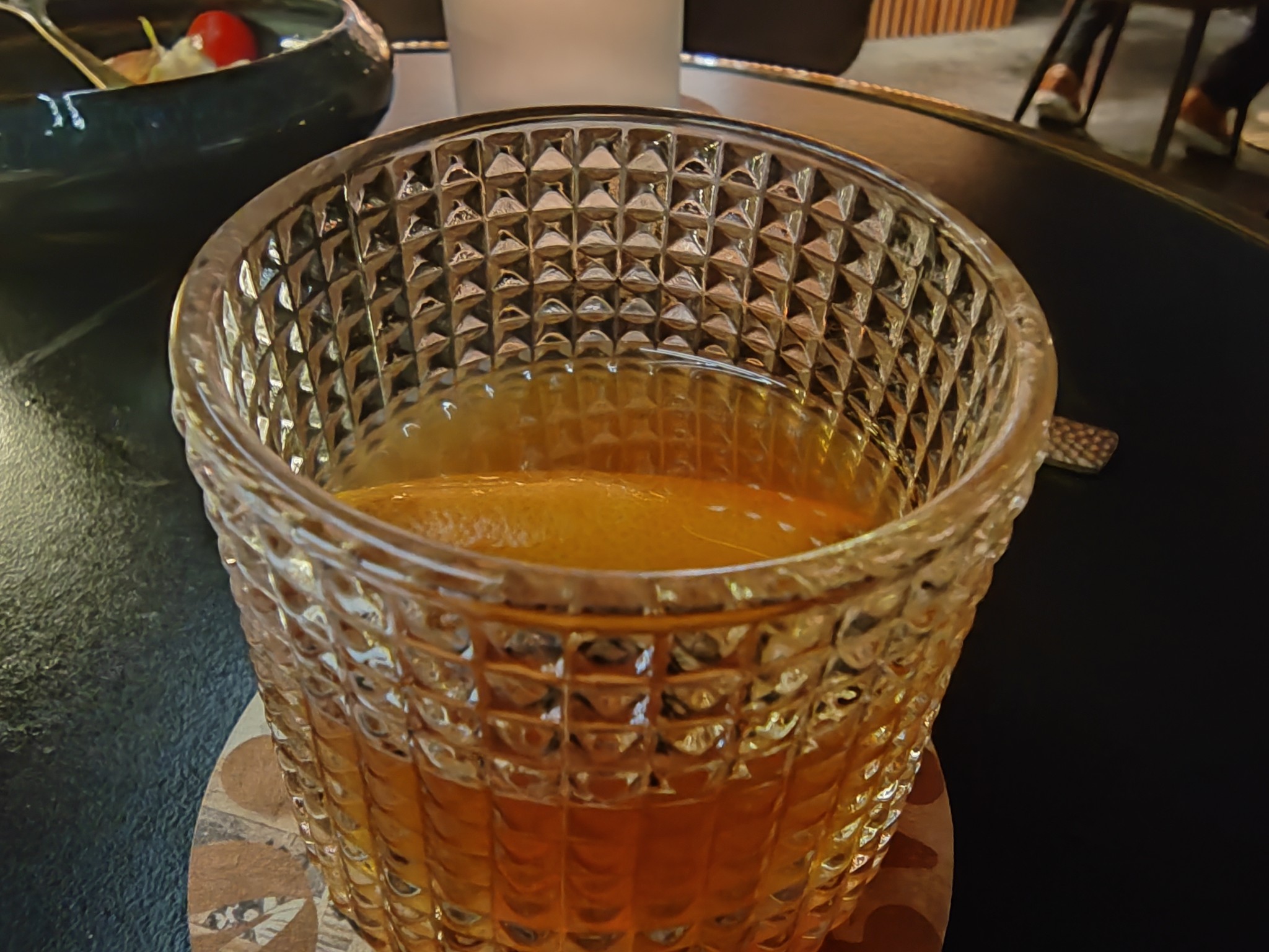 L'Evasion - Cocktail dessert du bar à cocktails Kinágua de Frédéric Khouvilay - Paris 2ème Sentier