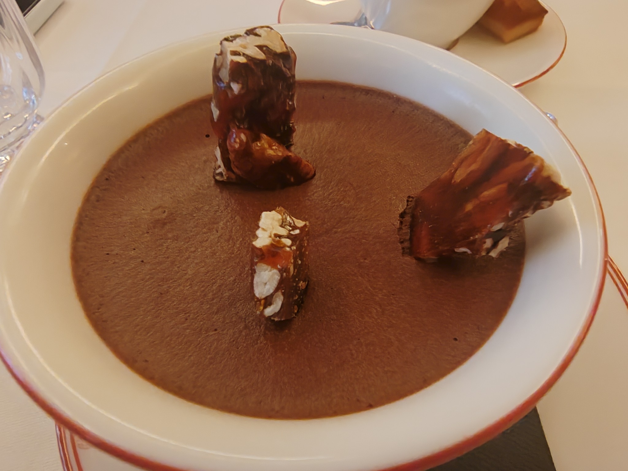 Mousse au chocolat - Restaurant Maison François 1er - Paris 8