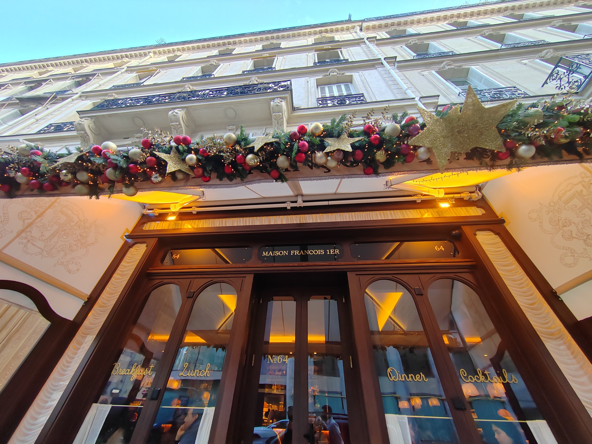 Restaurant Maison François 1er - Paris 8