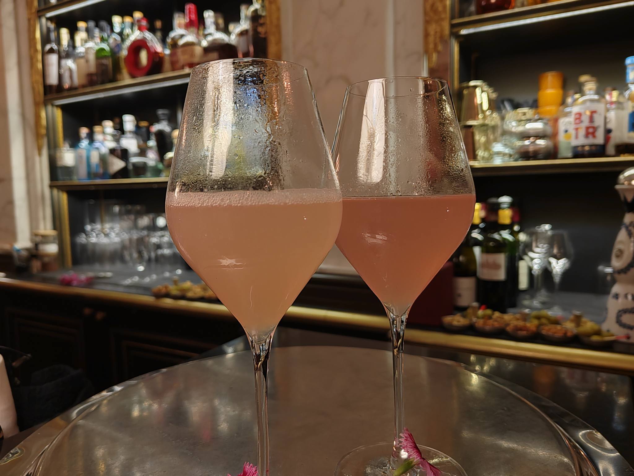 L'Aube et Le Crépuscule - Menu Reflets - Bar Le Gaspard - La Réserve Paris