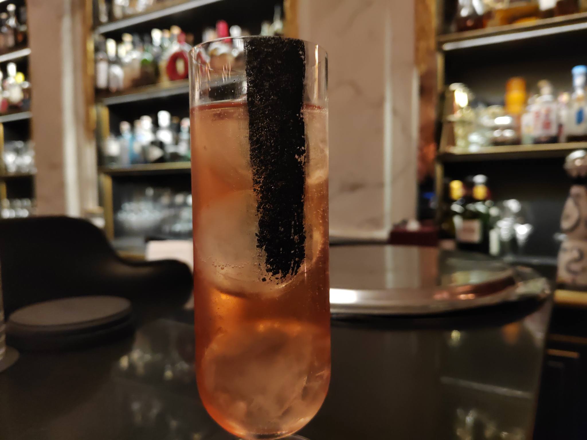 L'Obscur - Menu Reflets - Bar Le Gaspard - La Réserve Paris