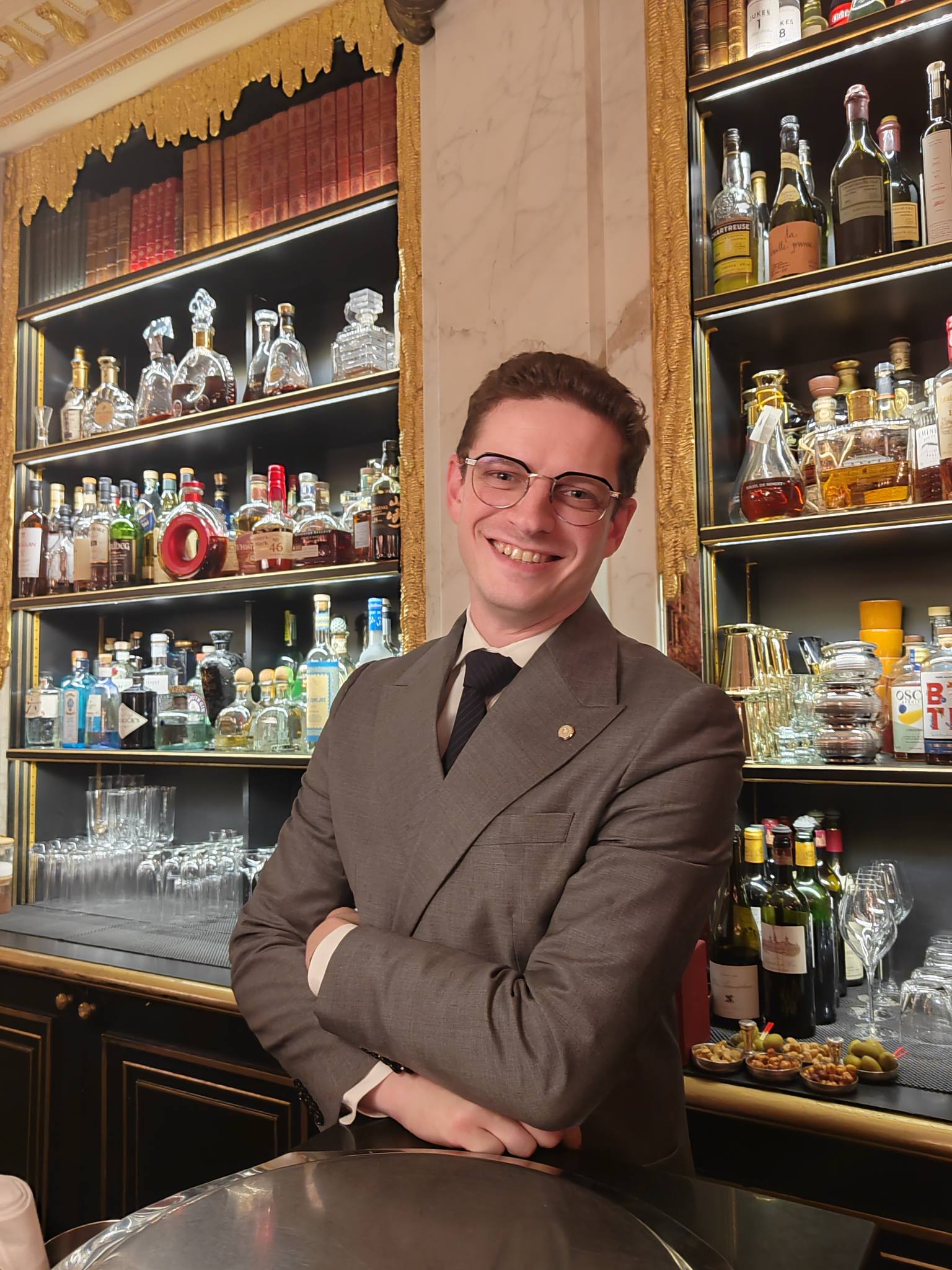 Benjamin Nolf - Chef barman - Bar Le Gaspard - La Réserve Paris
