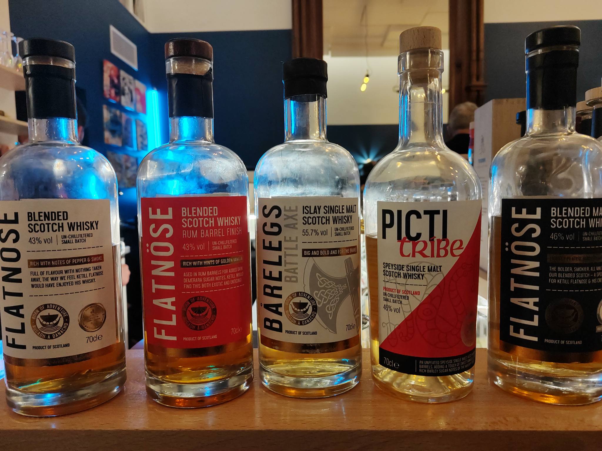 Whiskies The Islay Boys : Flatnose, Picti