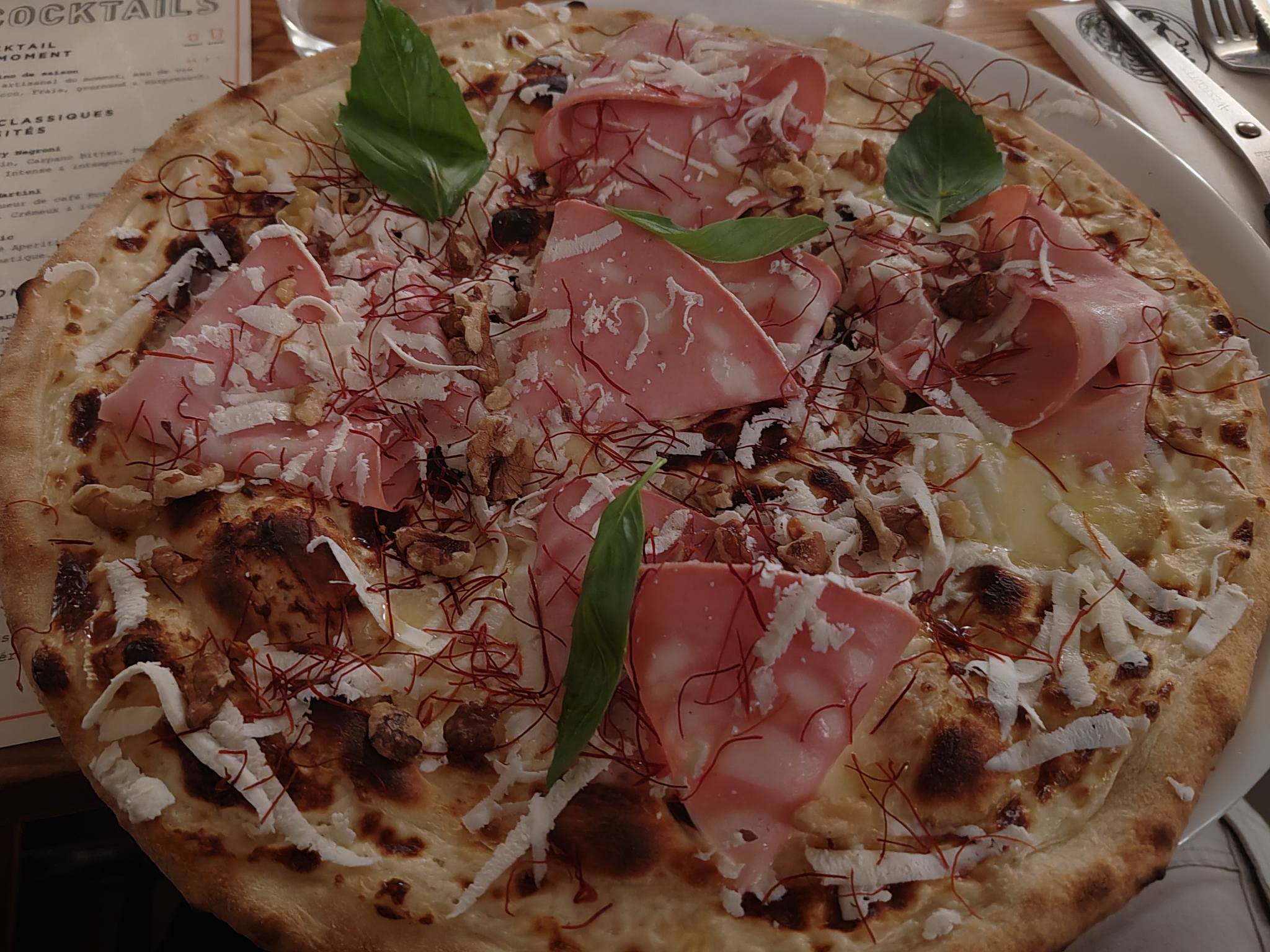 Funky mortadella - Ave Pizza Bar (Paris 20, Ménilmontant)