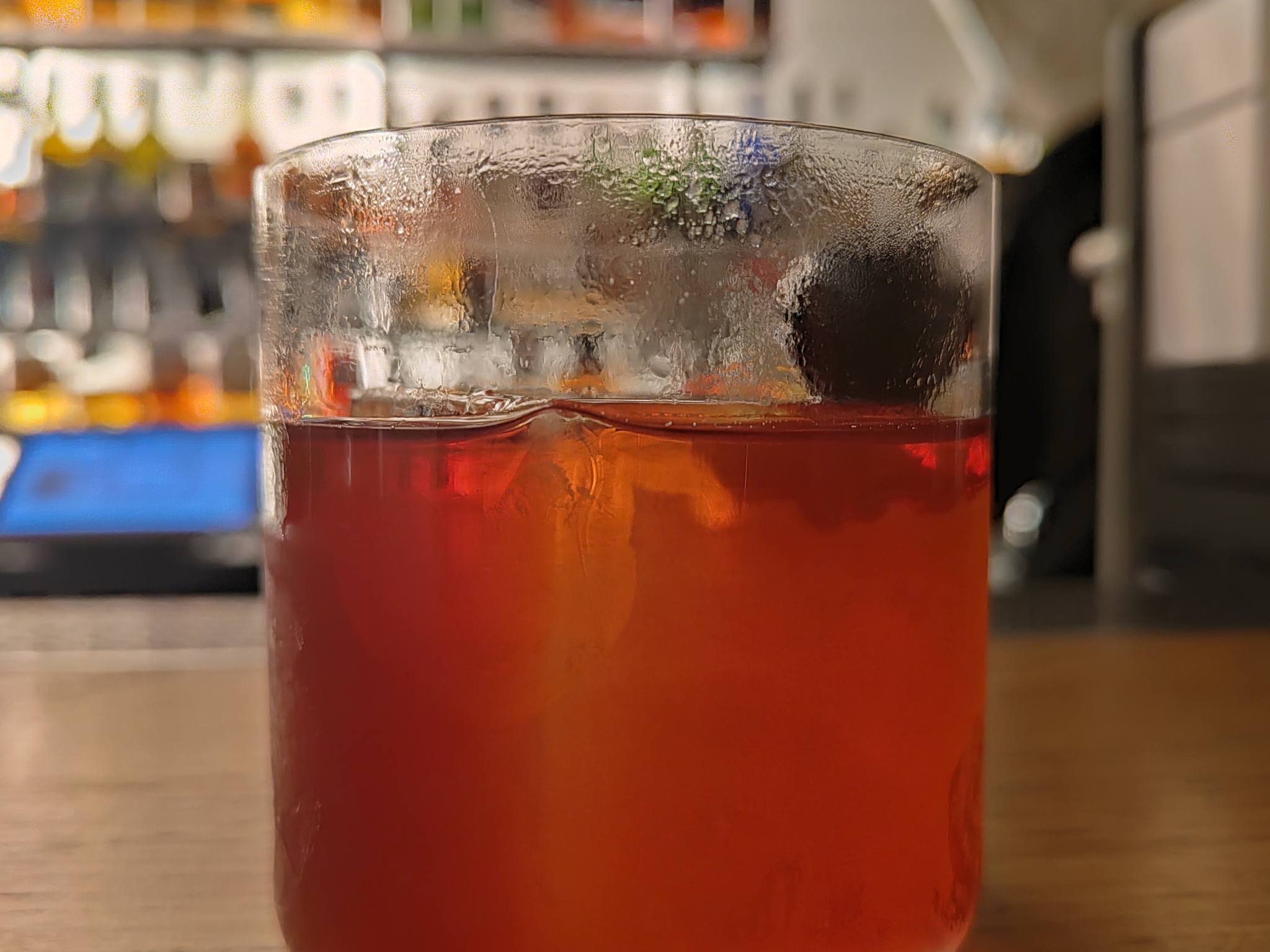 Old fashioned - Menu Timeless - Golden Promise (bar à cocktails à Paris) - Février 2026