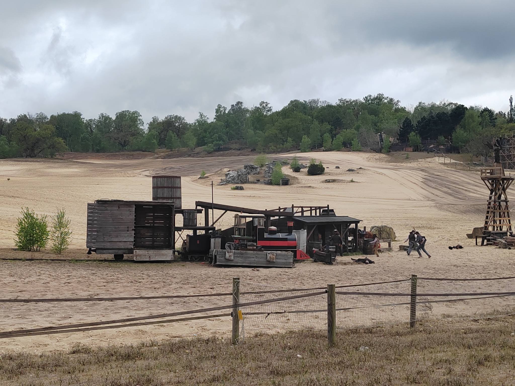 La légendaire attaque du train - La Mer de Sable