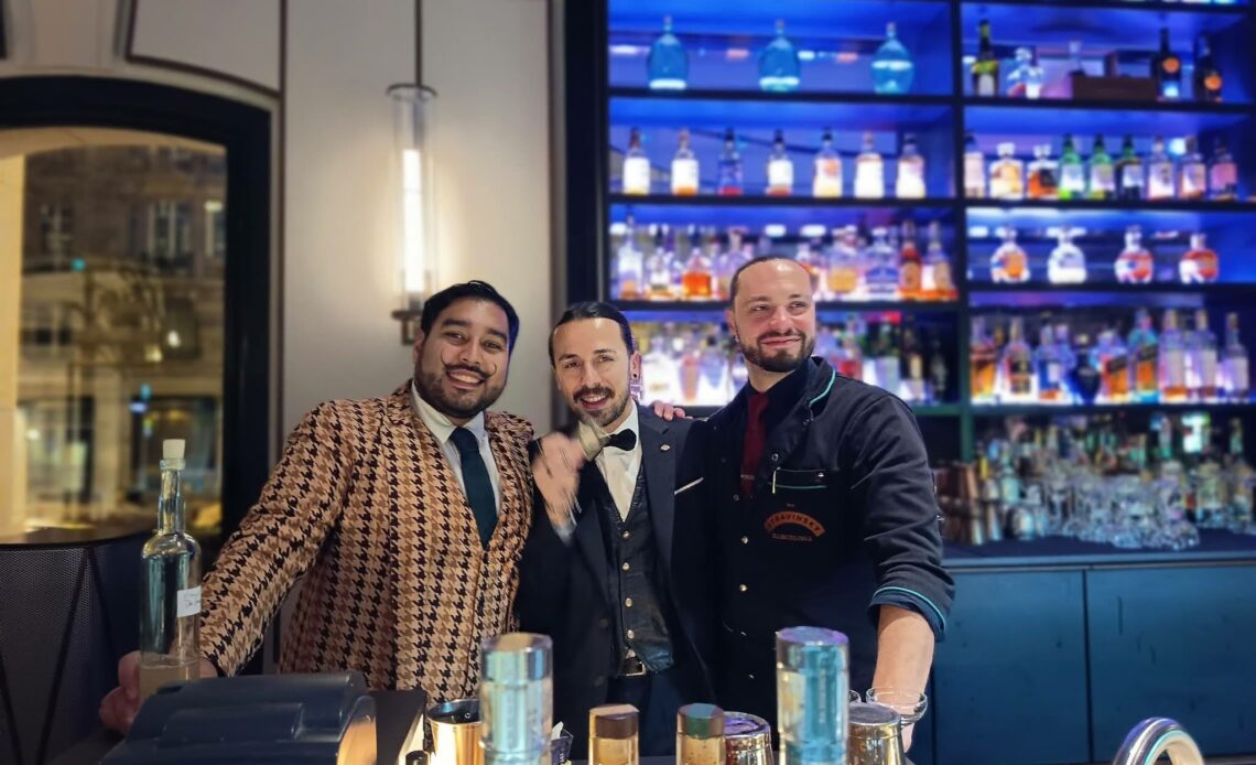 Stefan Codrea, Angelo Forte et César Montilla - Dr Stravinsky au Bar Joséphine du Mandarin Oriental Lutetia