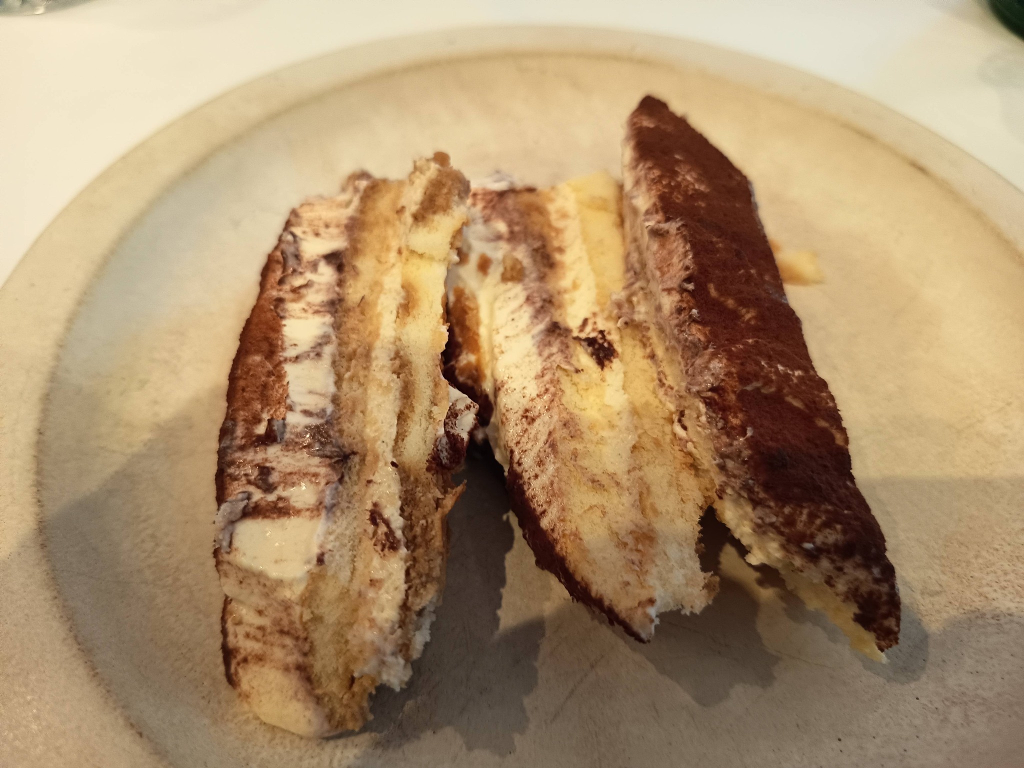Tiramisu - Restaurant Da Lucrezia Osteria - Paris 15e