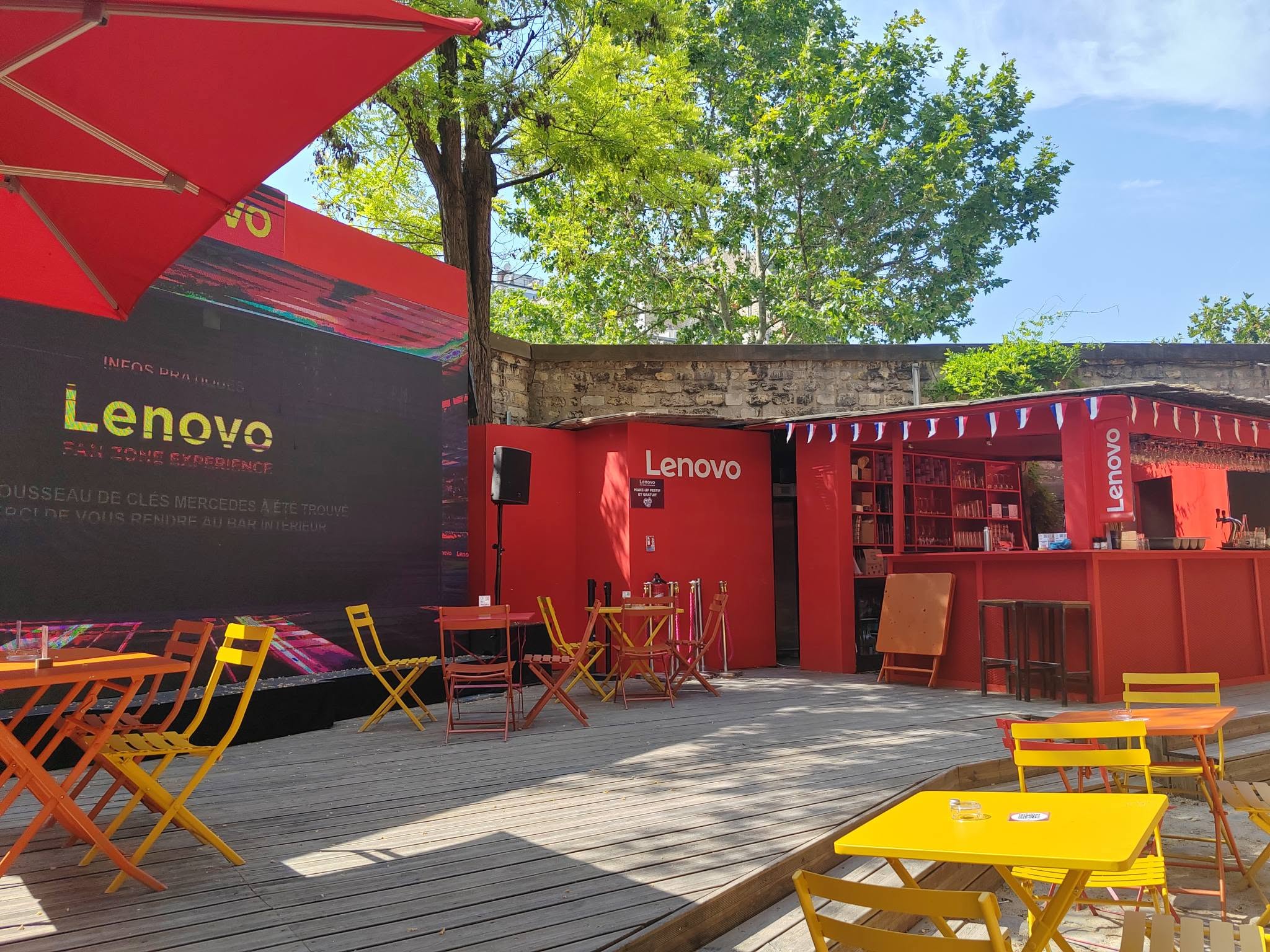 Lenovo - Coupe du monde de football 2026 au Café A
