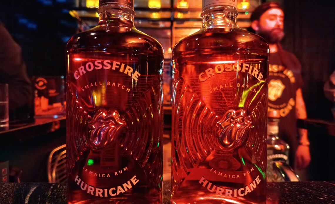 Crossfire Hurricane - Gold et Reserve - Rhums des Rolling Stones distribués par Dugas