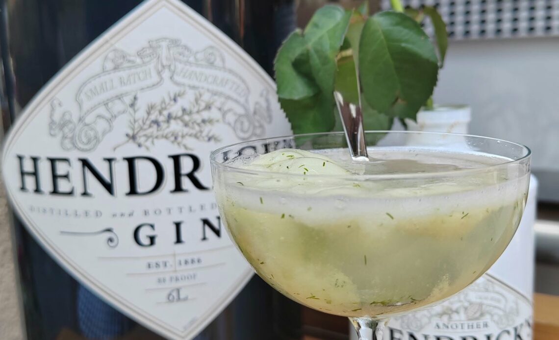 Another Hendrick's : cocktail sgroppino
