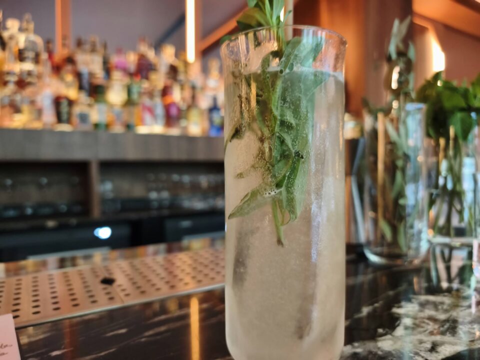 Cocktail Carreau provençal - Bar à cocktails Frivole (Paris 8ème)