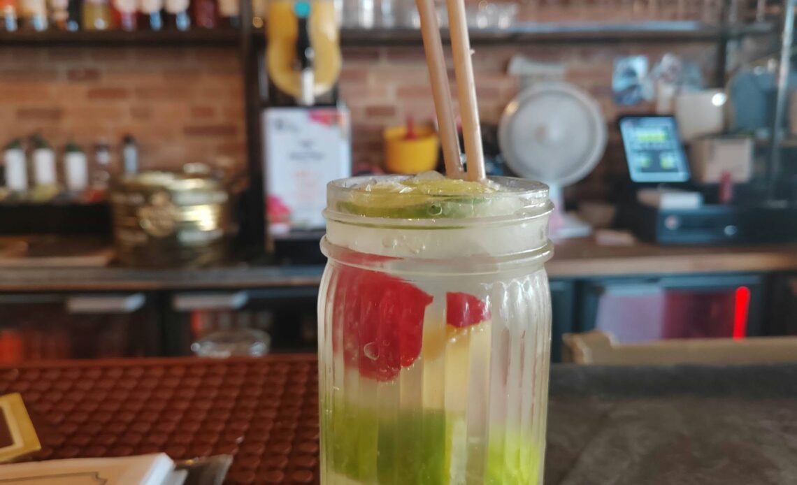 Cocktail Peach Please - Bar Le Bronx (Les Sables d'Olonne)