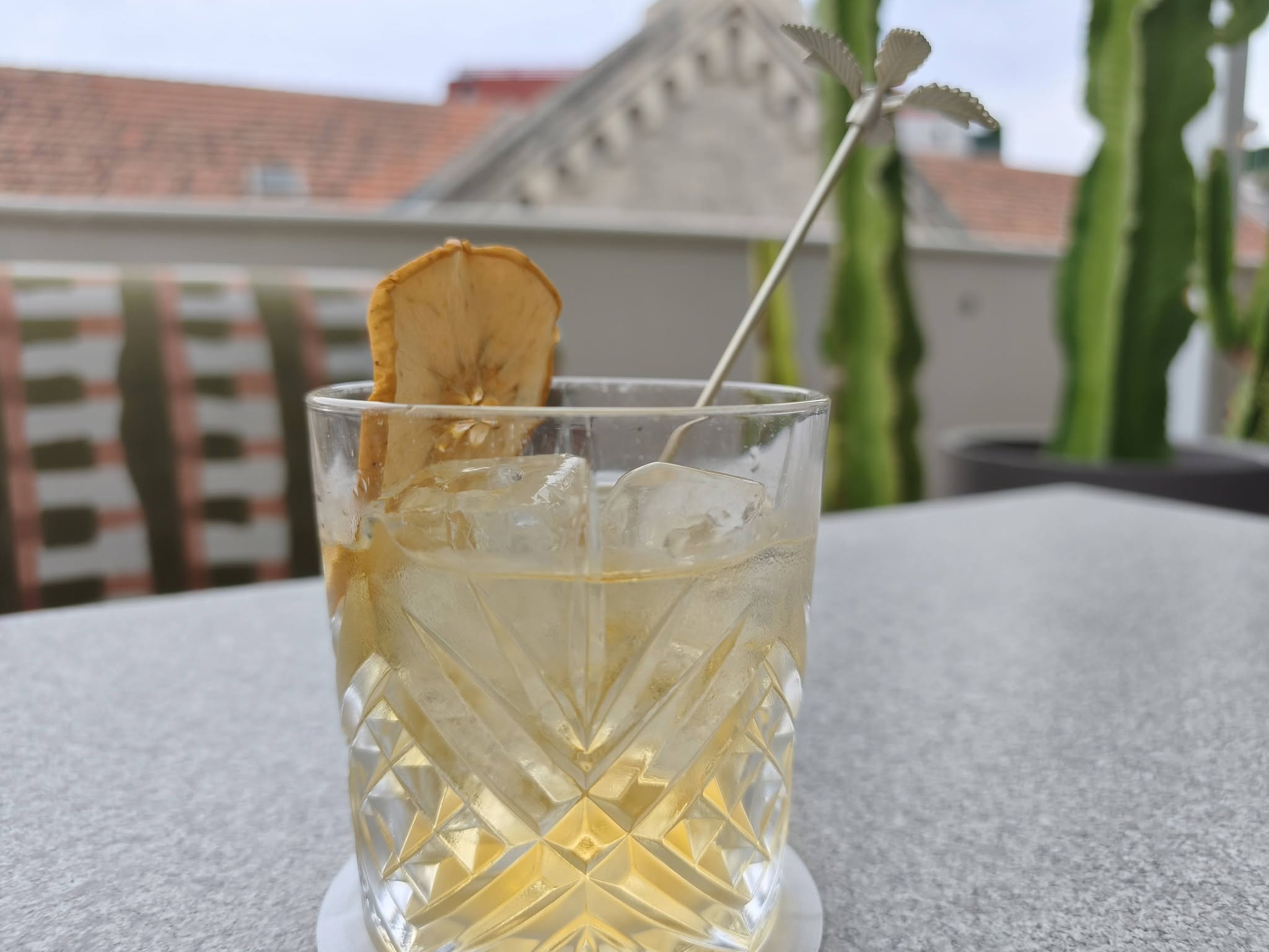 Le Poire old fashioned - Le Roof - Hôtel Five Seas (Cannes)