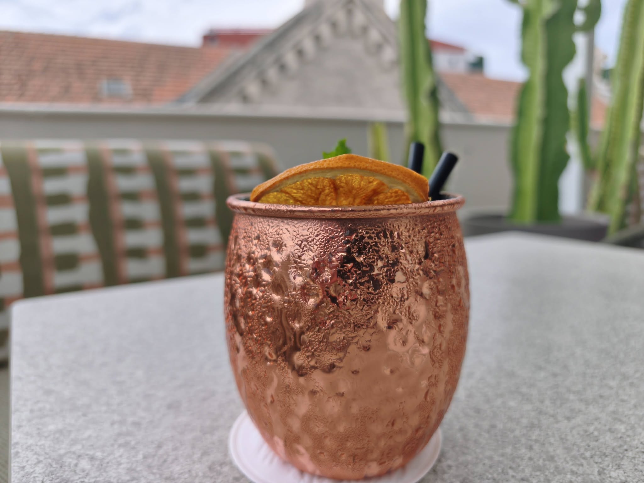 Spicy Moscow mule - Le Roof - Hôtel Five Seas (Cannes)