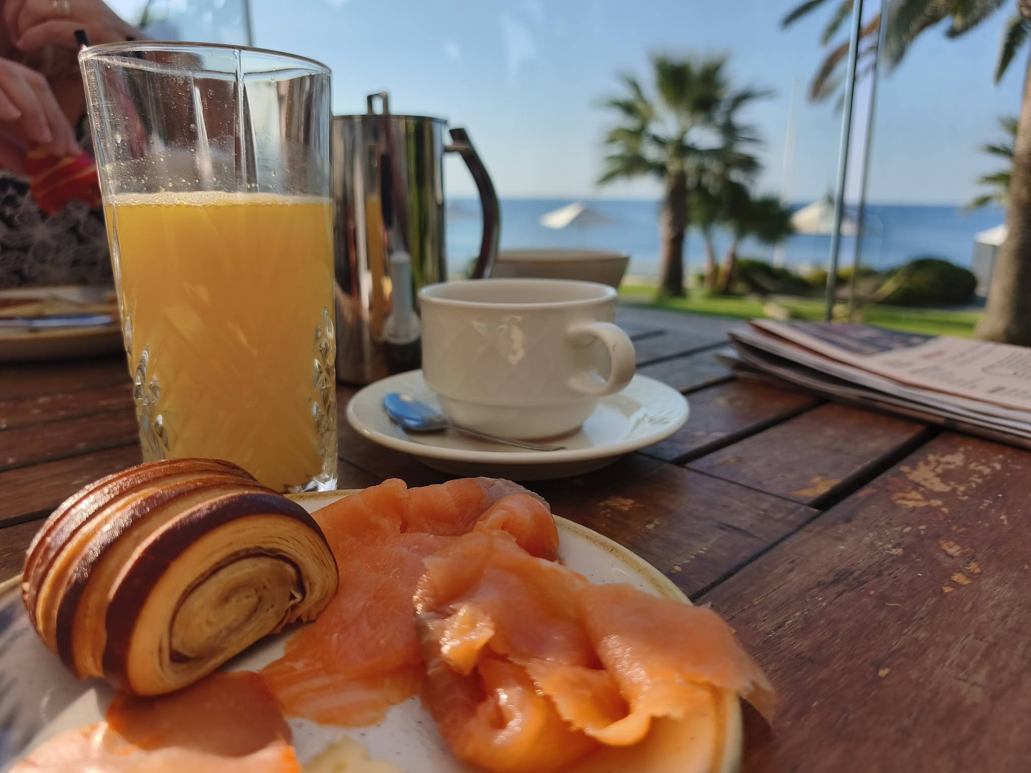 Petit-déjeuner au restaurant Le Bougainvillier - Saint-Raphaël