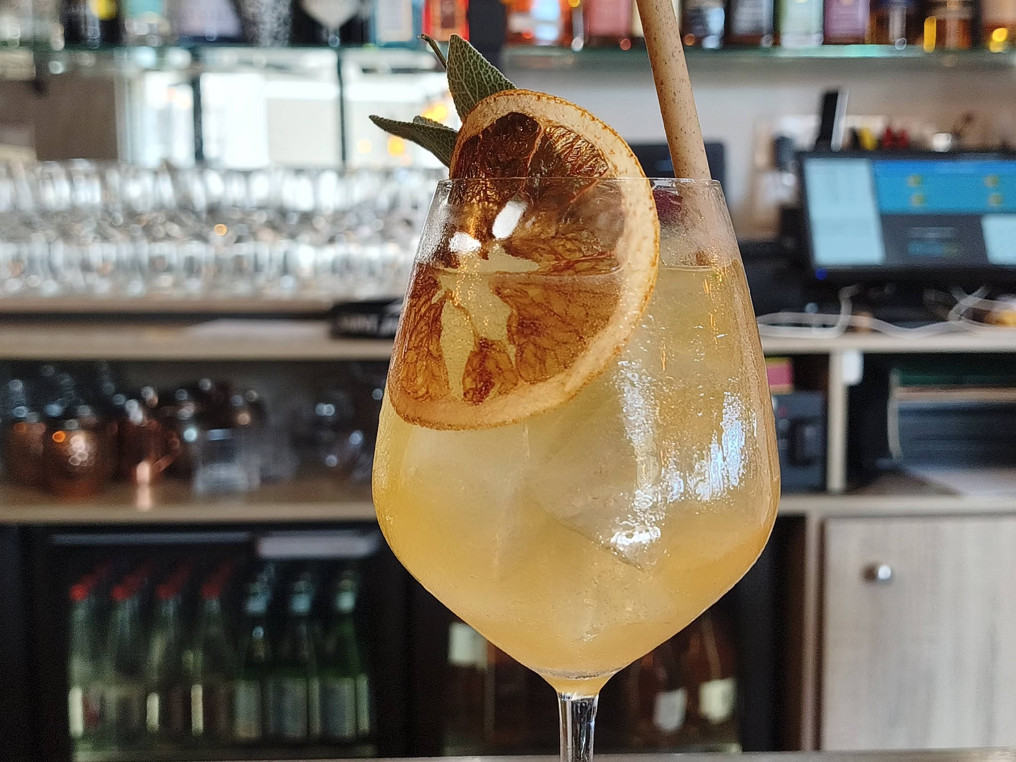 Cocktail Sauge qui peut! - Café des Bains - Saint-Raphaël