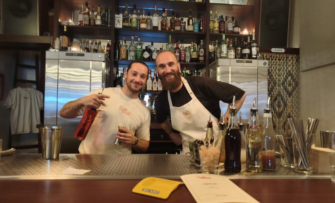 Equipe du bar à cocktails Vibes - Nice