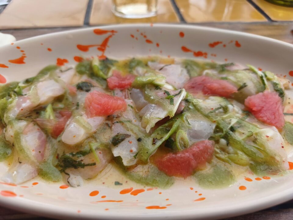 Ceviche de daurade de la Baie de Cannes - Bijou Plage