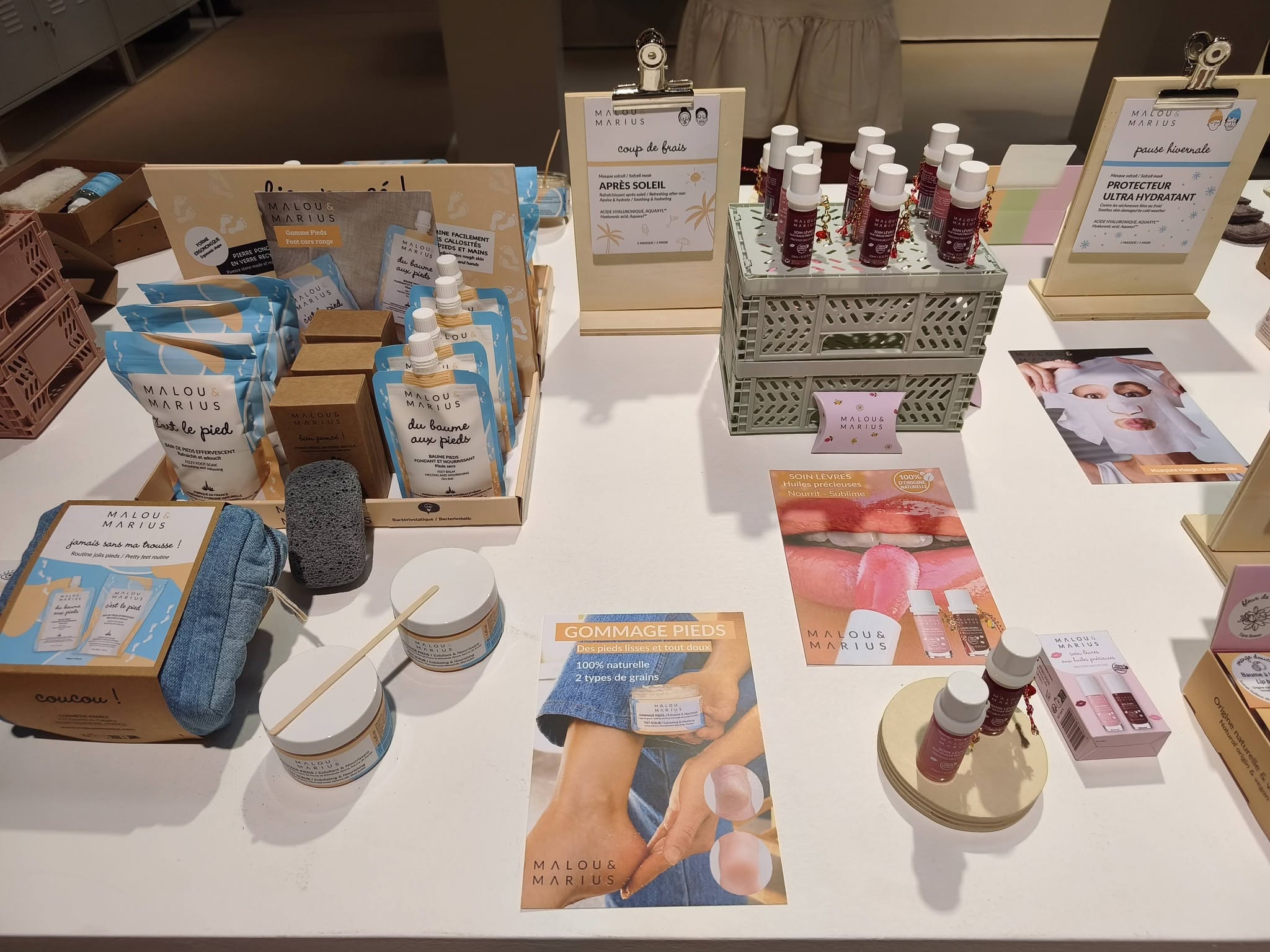 Malou & Marius : soins des pieds made in France