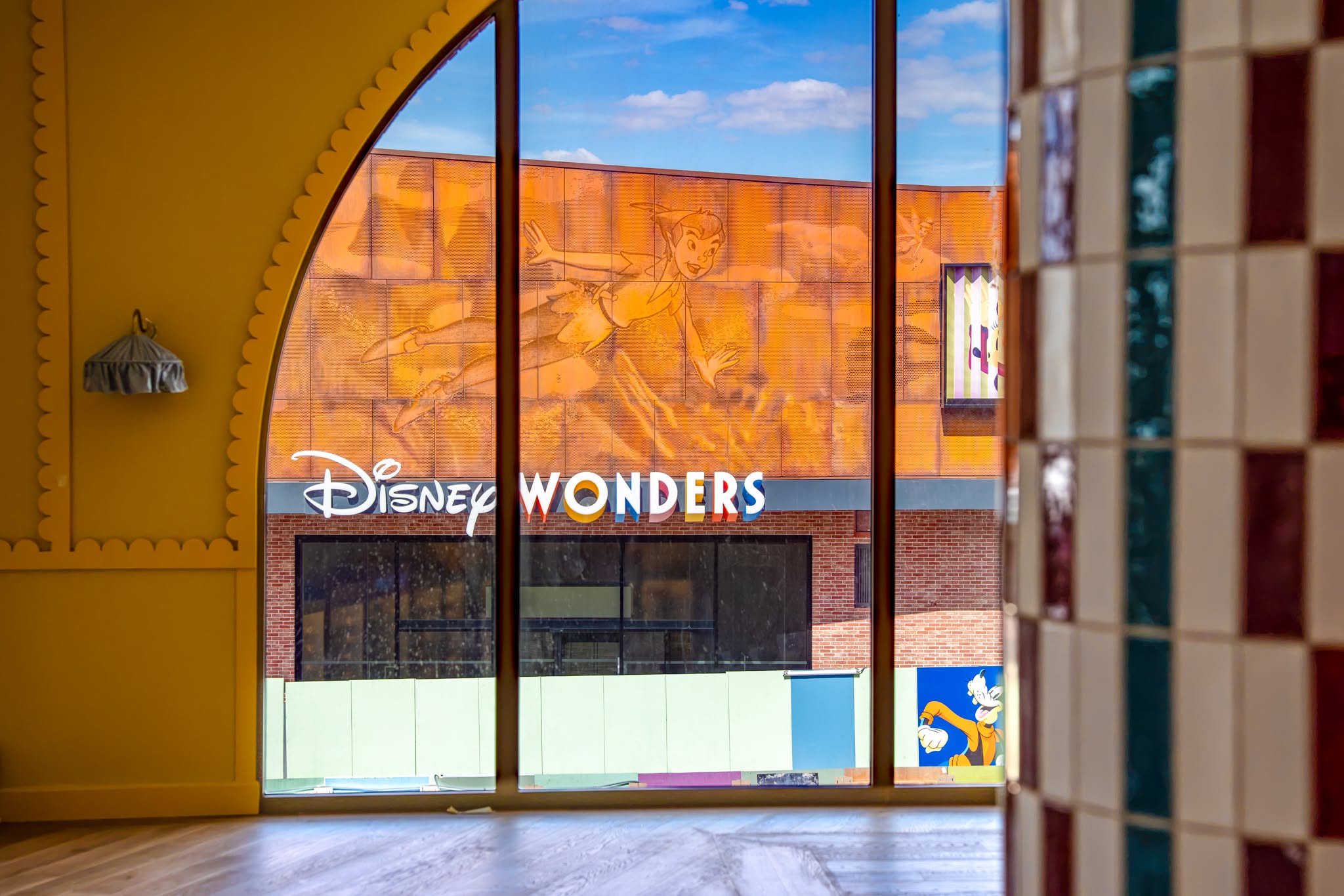 Terrasse vue Disney Wonders - Casa Giulia - Nouveau restaurant italien fin 2026 à Disney Village