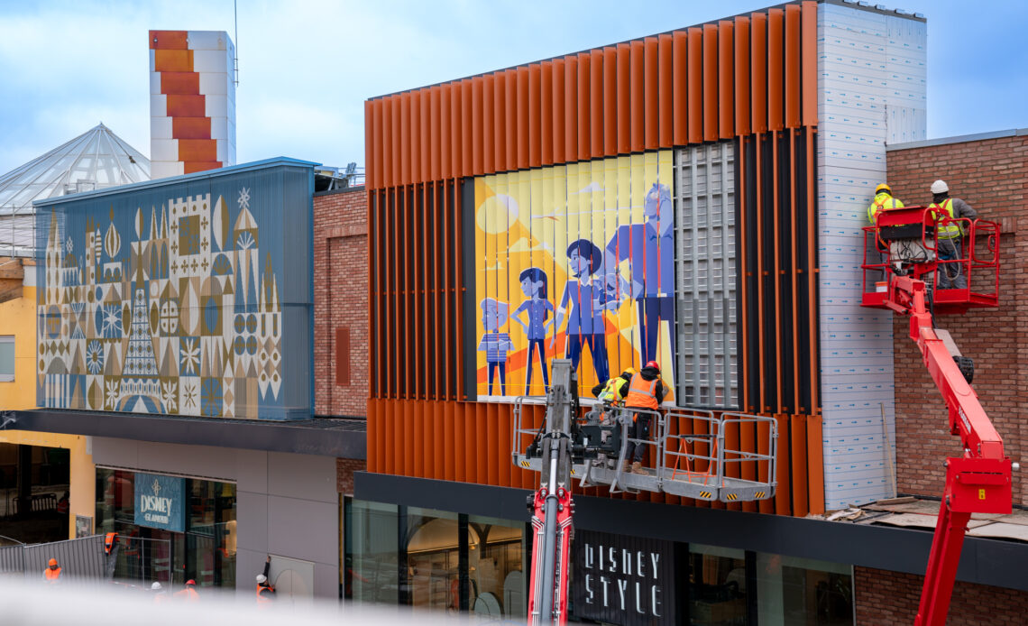 Disney Village - Rénovation des façades du bloc nord